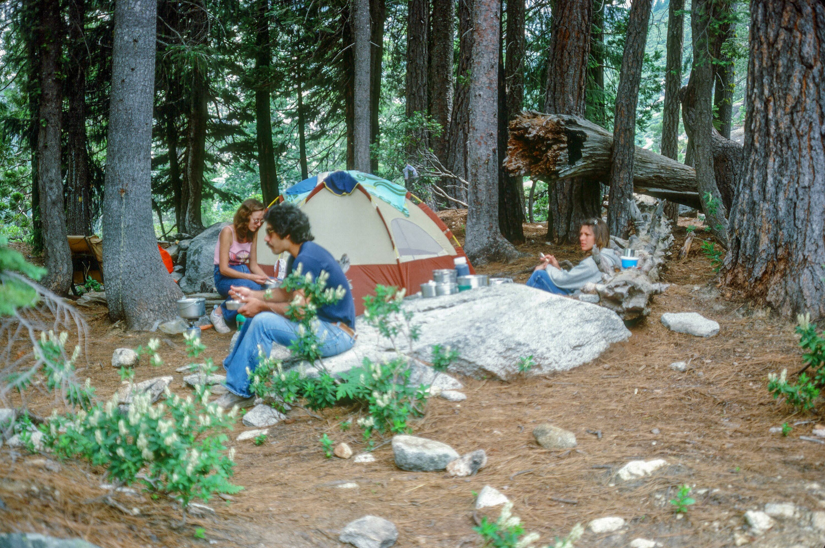 Best campsite ever - Trinity Alps, Calif.