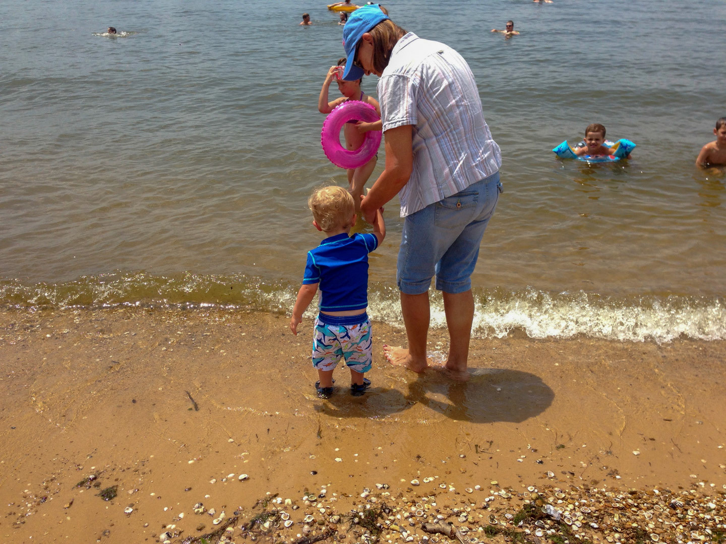 At Lake Guntersville with Nene