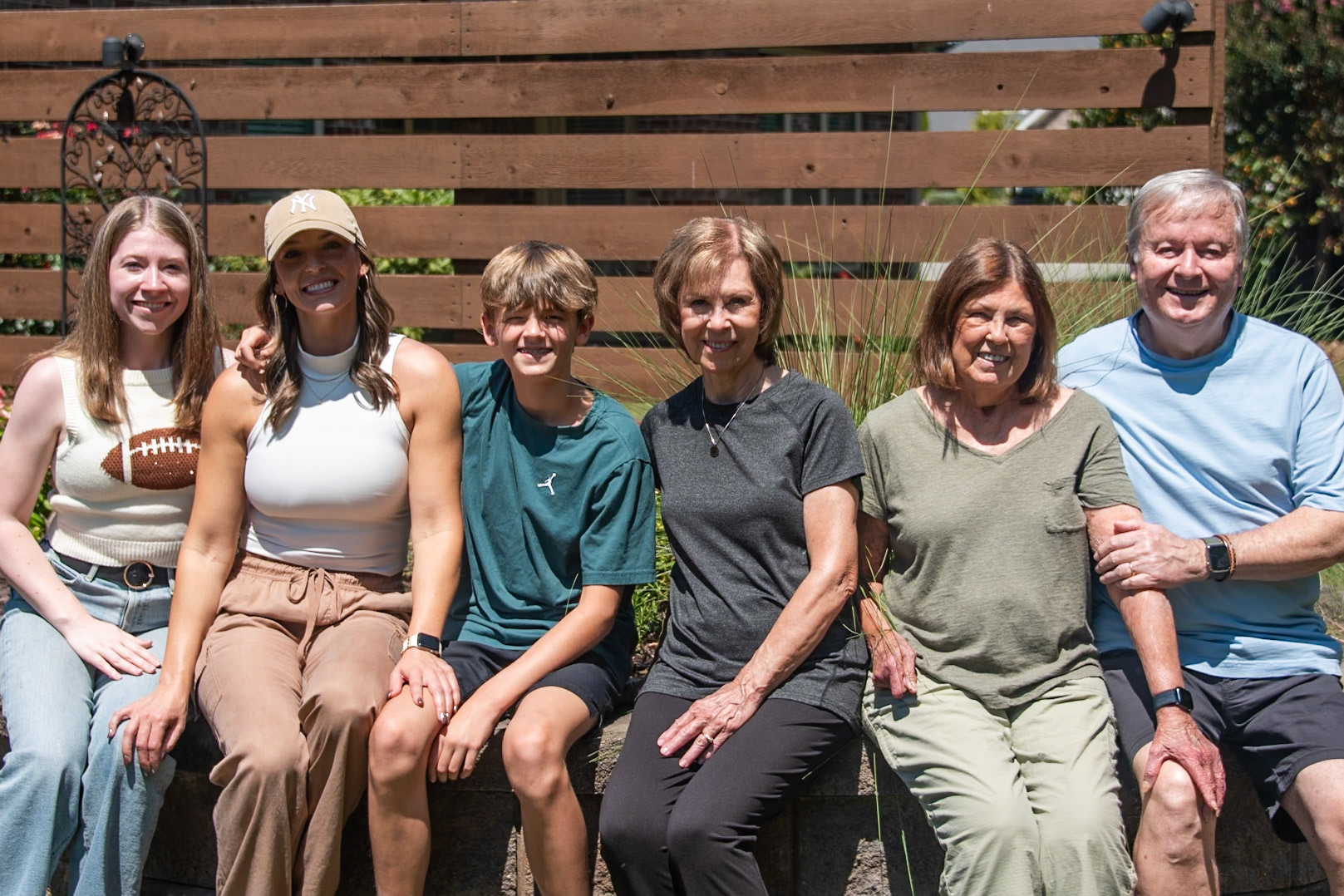 Cambria, Lindsey, Max, Rondah, Patti, Bill