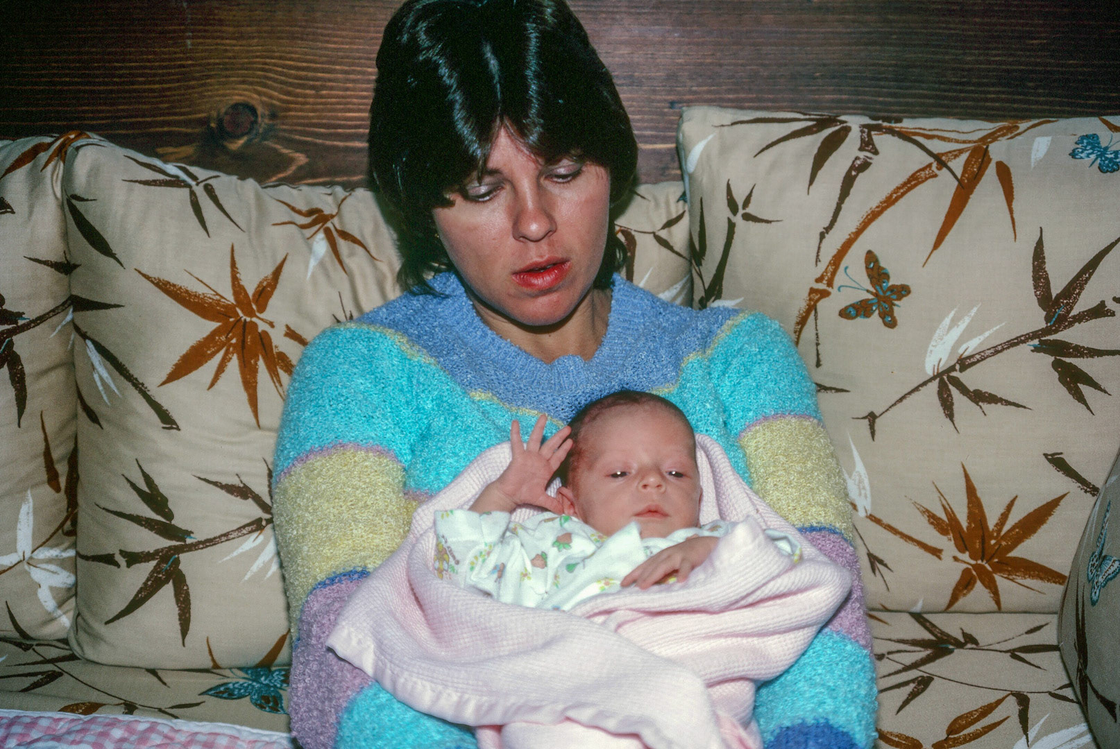 Proud Mommy with baby Lindsey