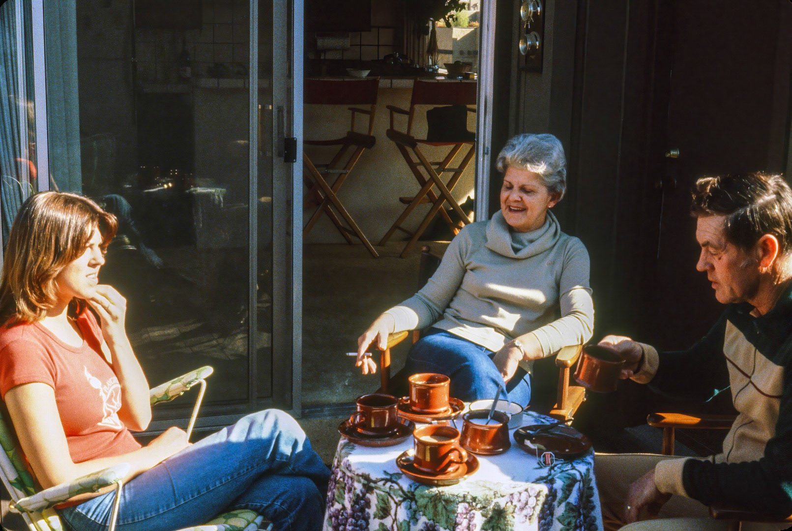 Patti's parents at Aptos house