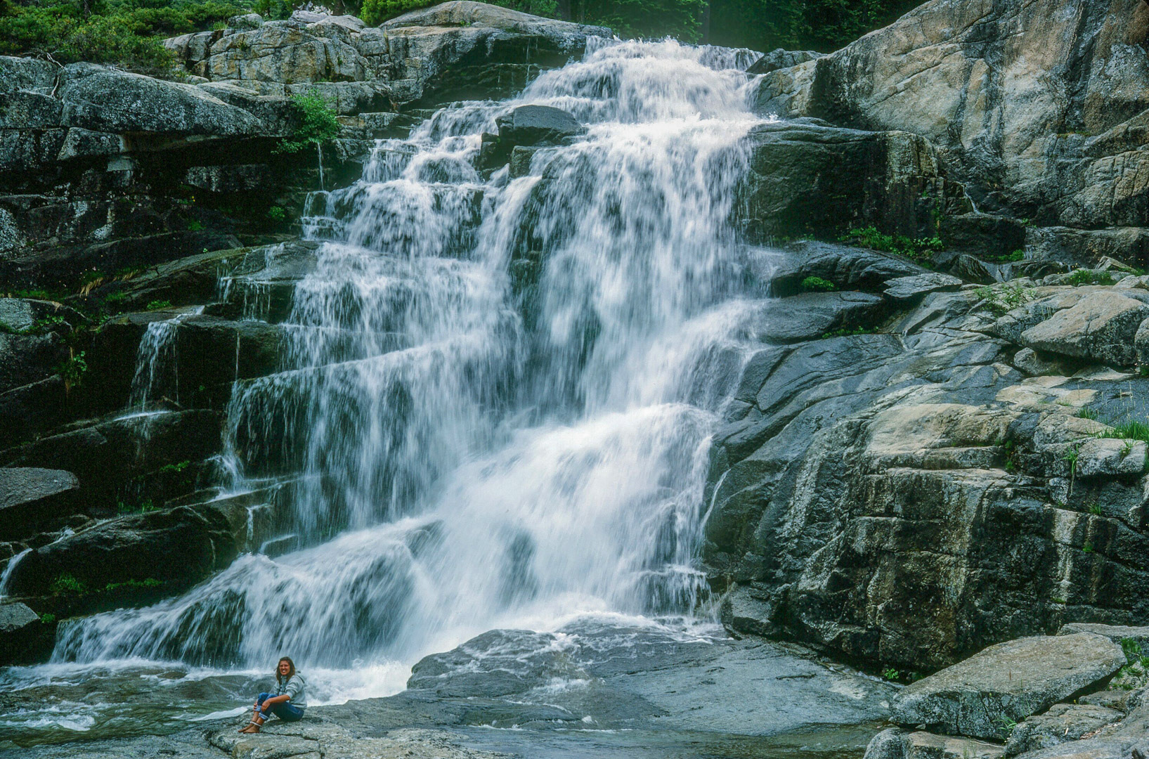 Hiking in the Sierras - See Patti?