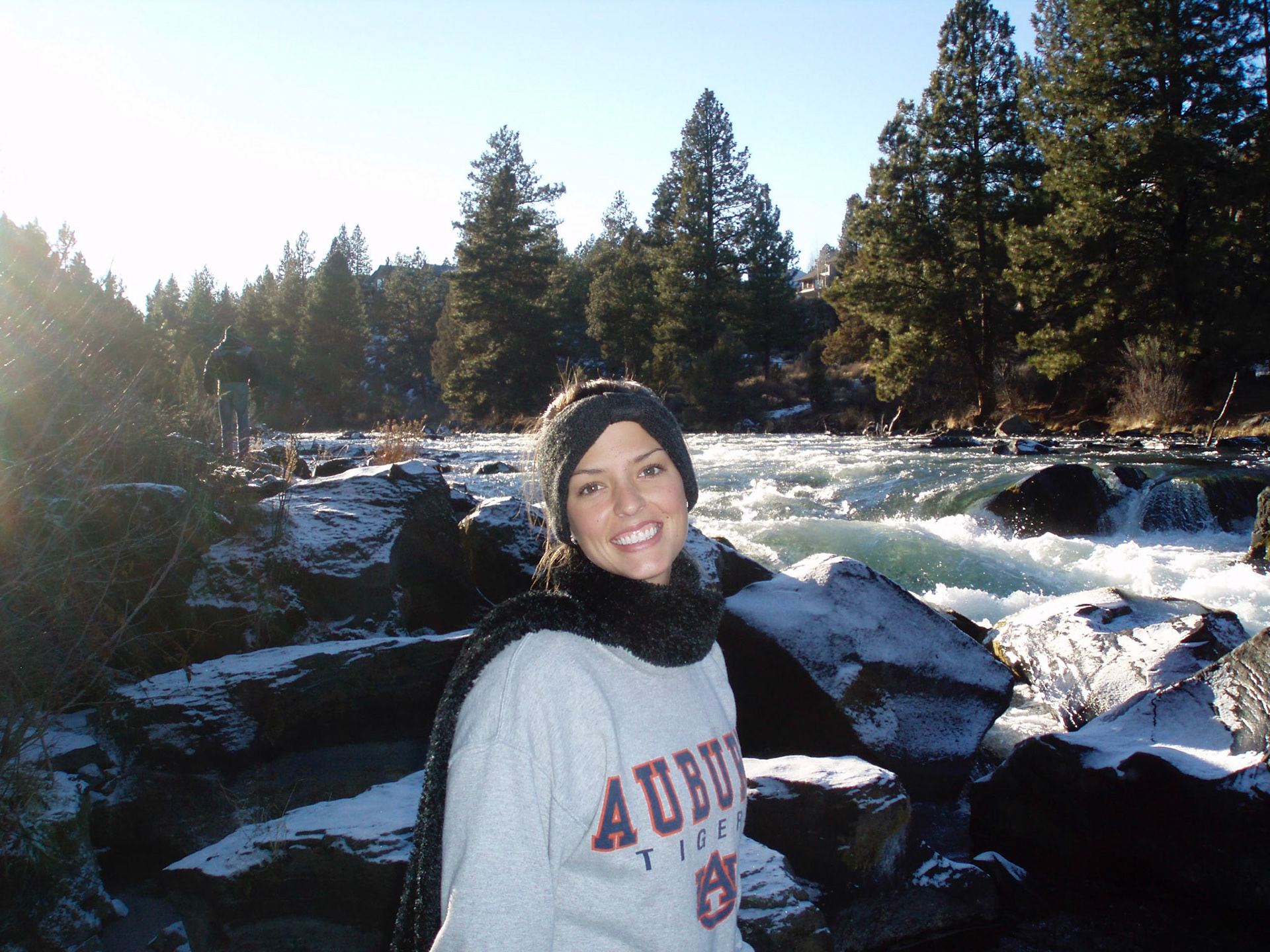 Lindsey visits us in Bend, Ore.