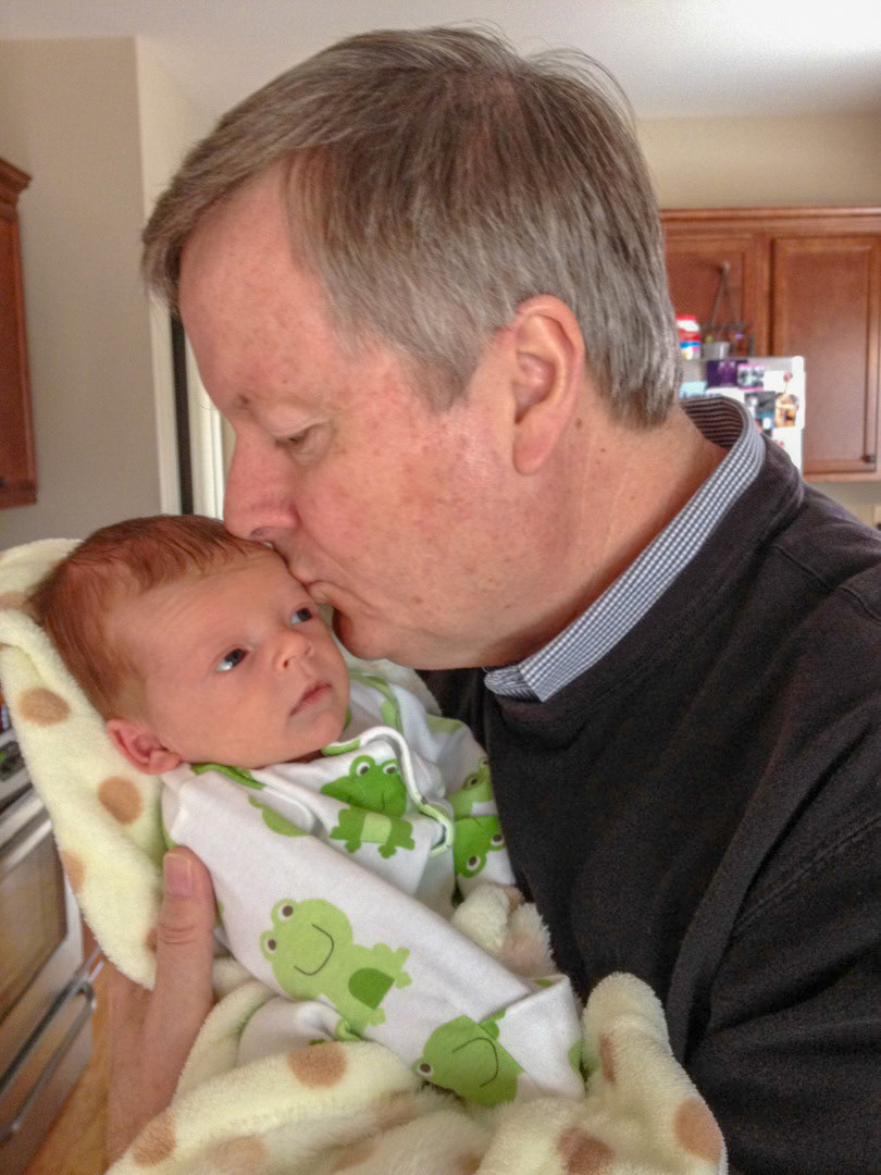 Baby Max and Papaw