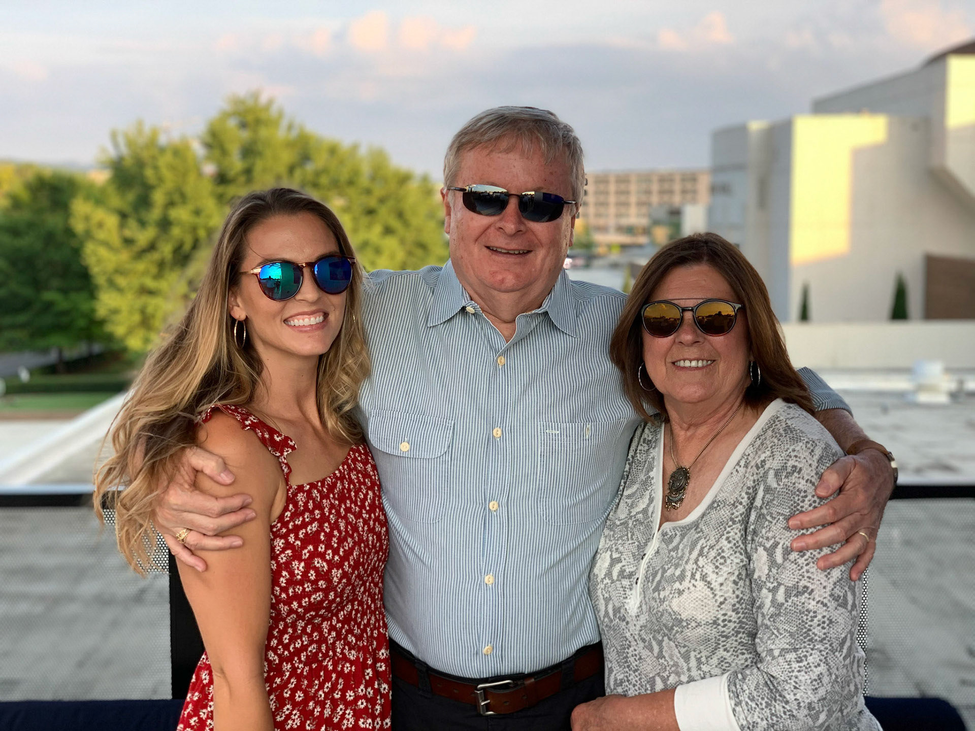 Lindsey, Bill and Patti at Rhythm On Monroe
