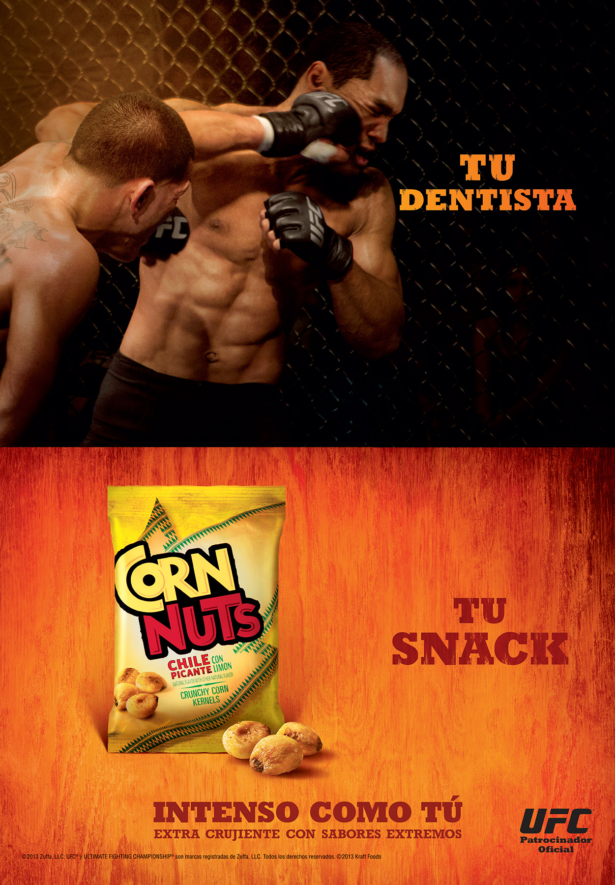 Final assembled advertisement