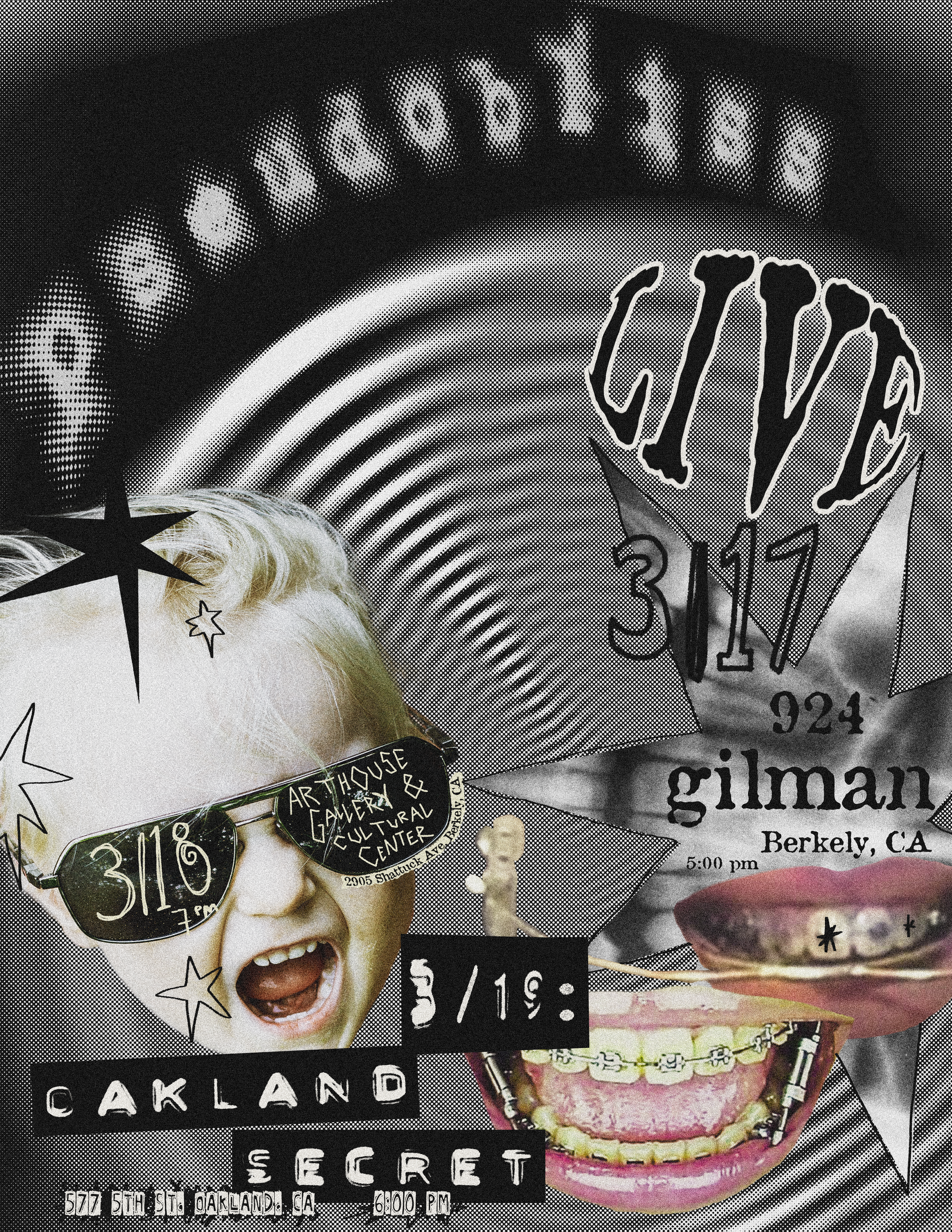 flyer for Pseudobliss 3 - 2023
