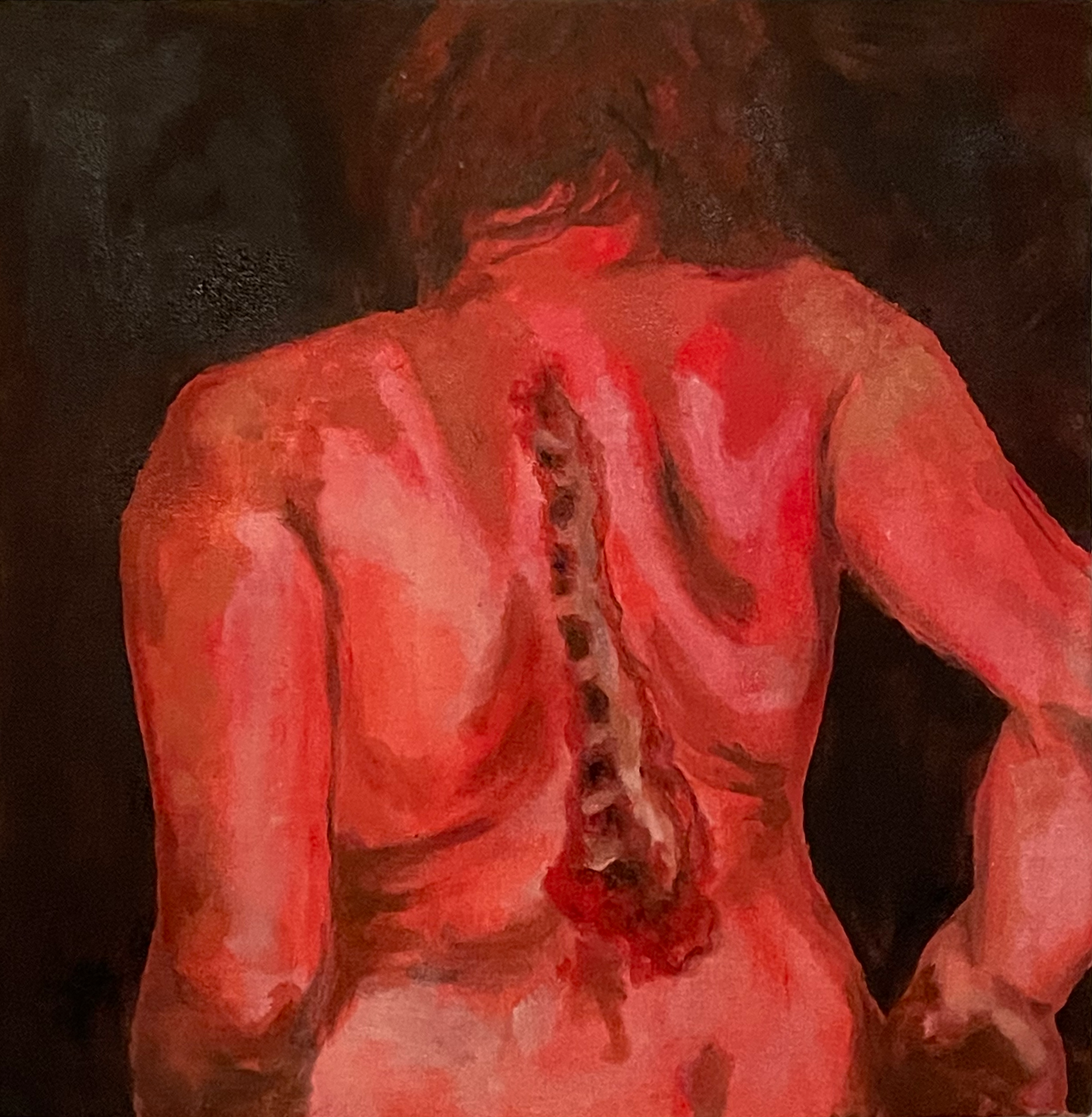 FLESH 3: oil on canvas - 2023