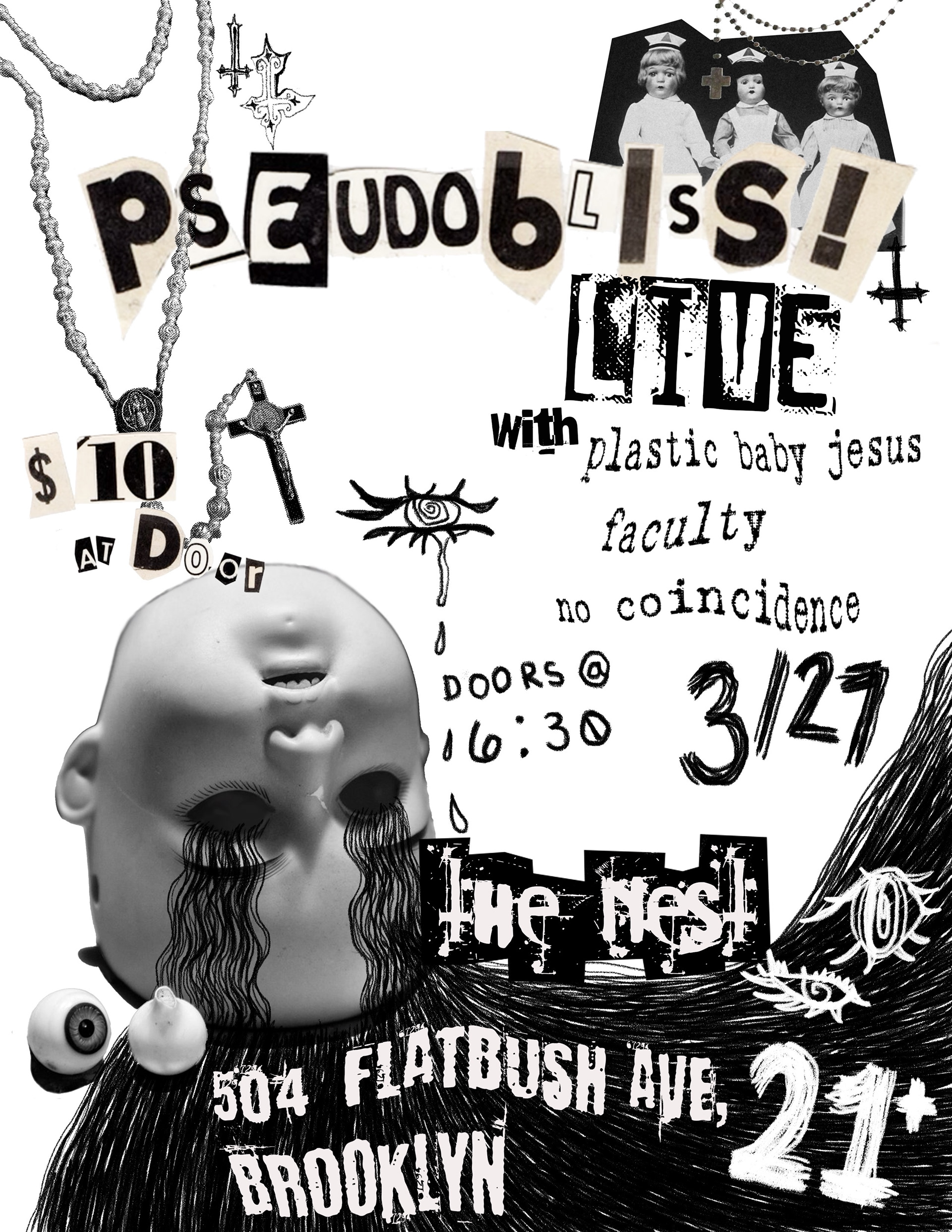 flyer for Pseudobliss 1 - 2022