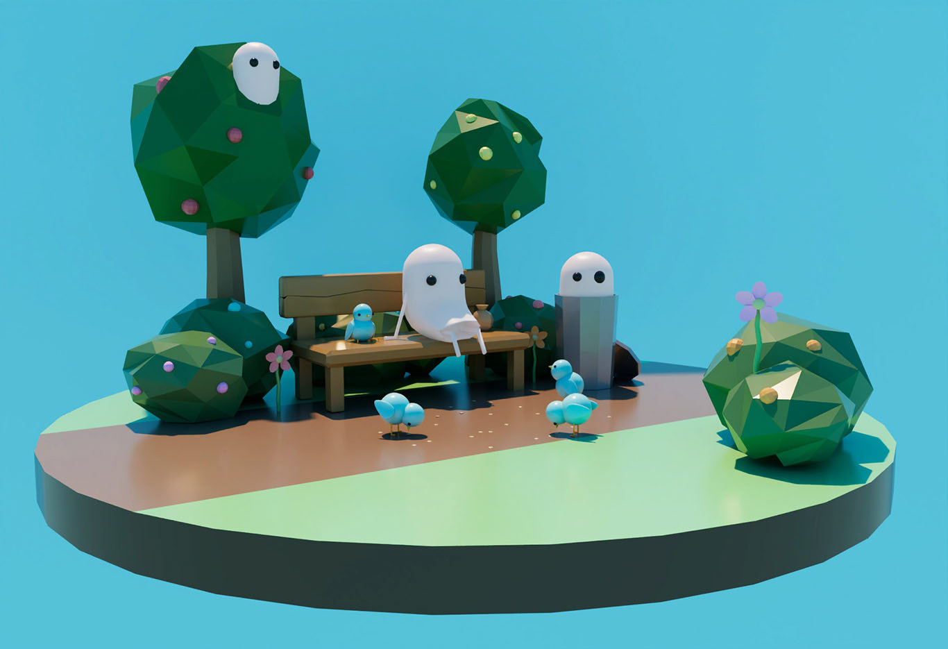 Ghost Diorama