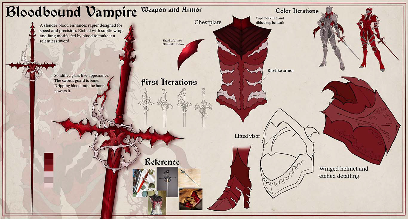 Vampire Prop Sheet
