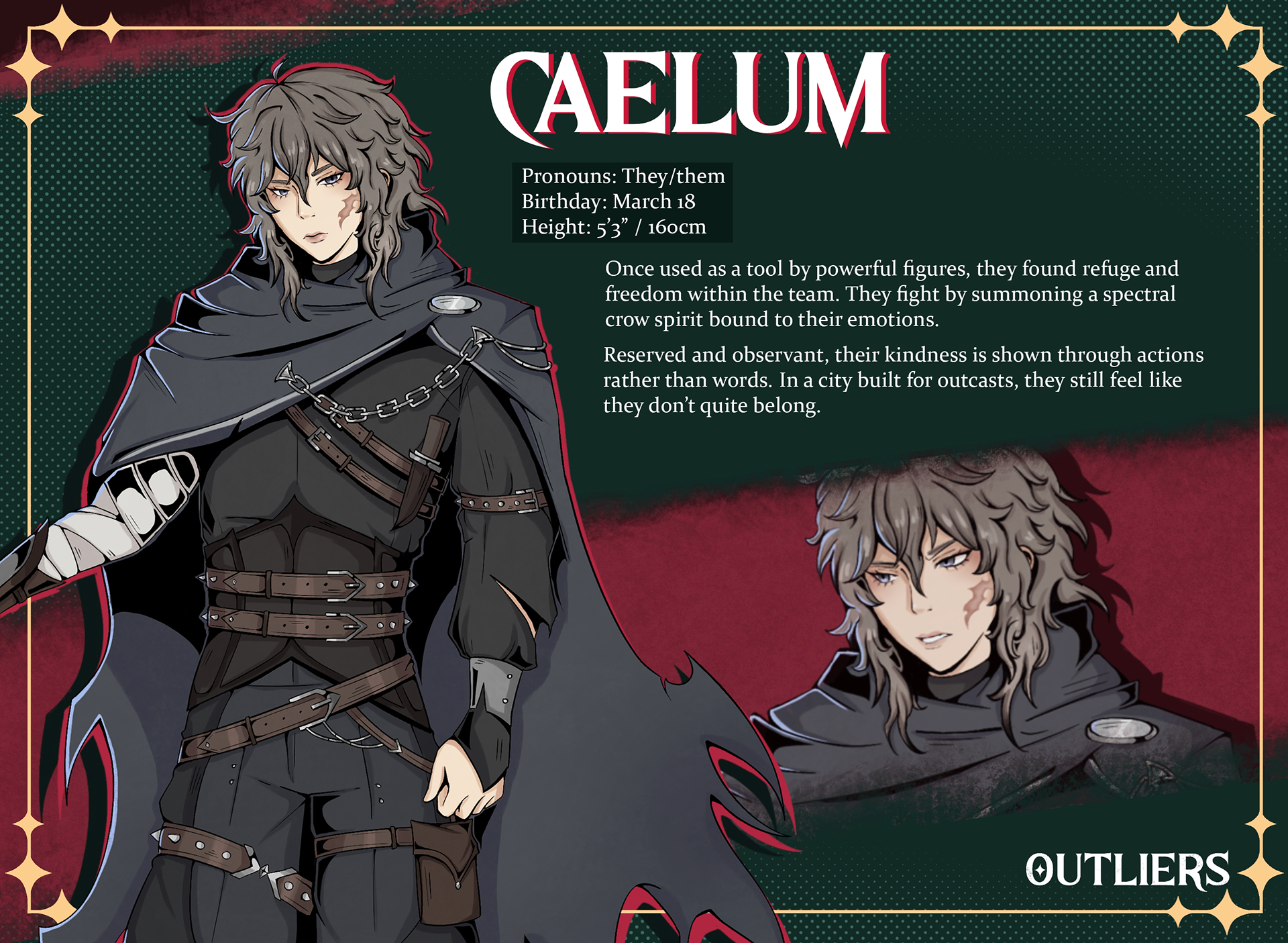 Caelum Info Card