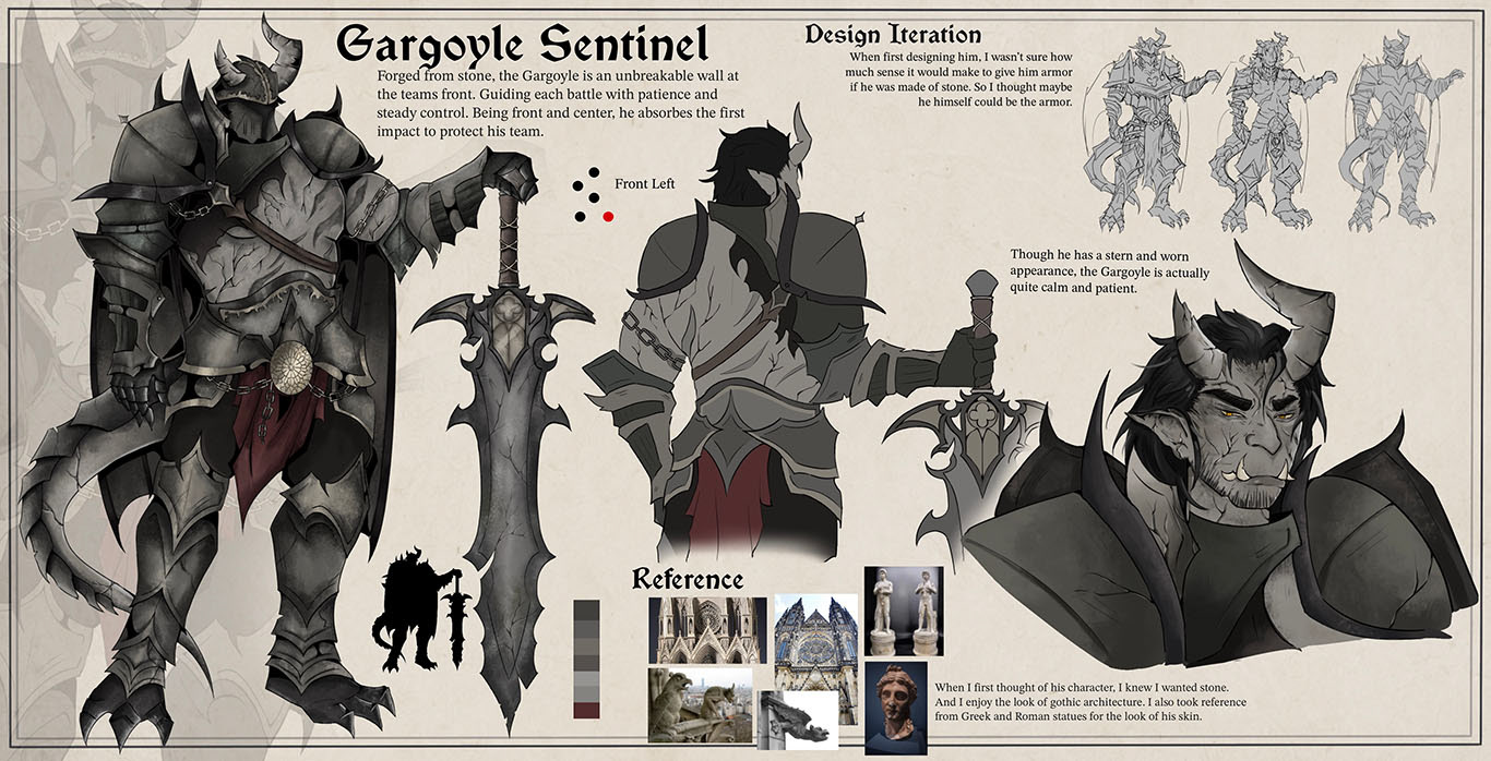 Gargoyle Character Sheet