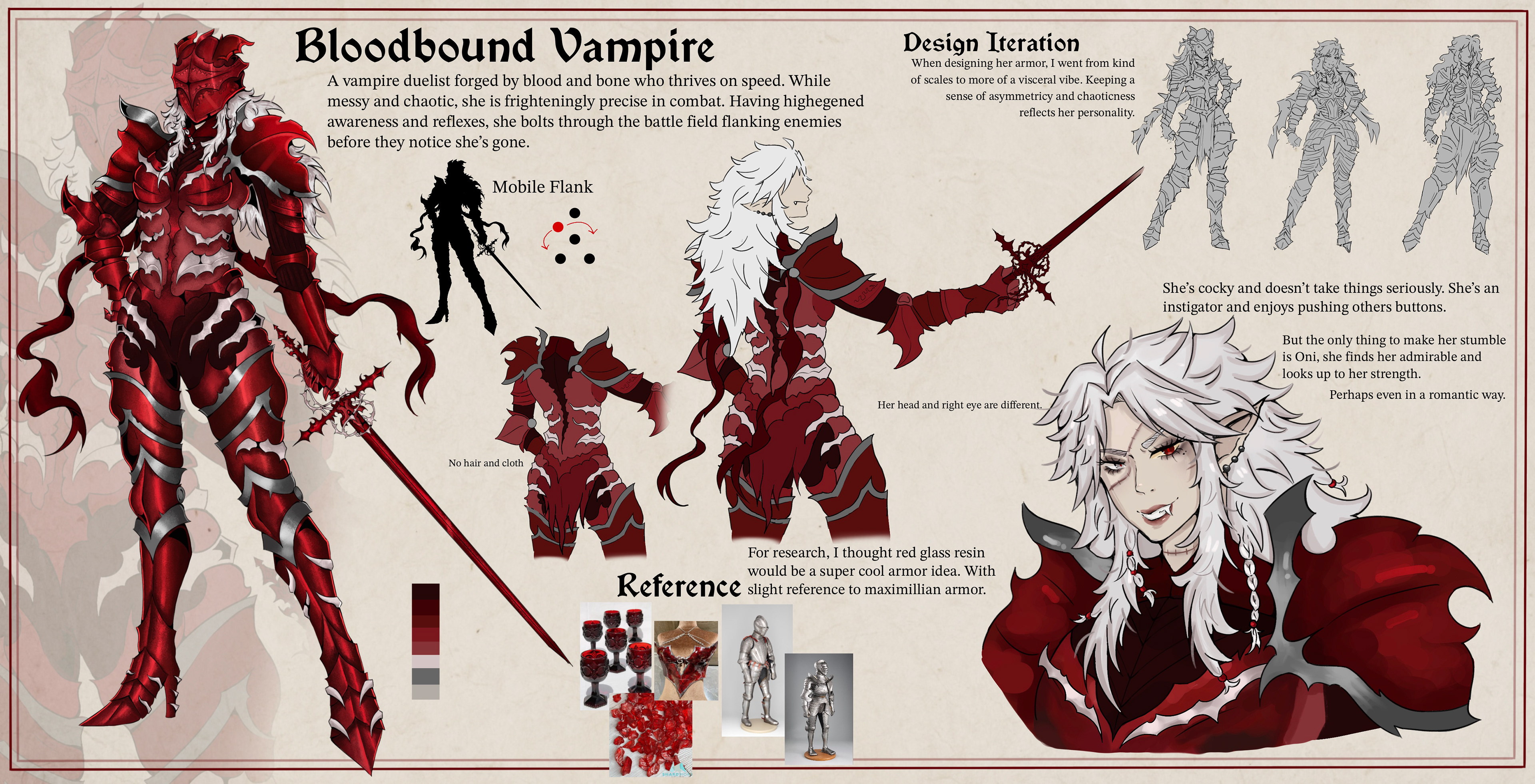 Vampire Character Sheet