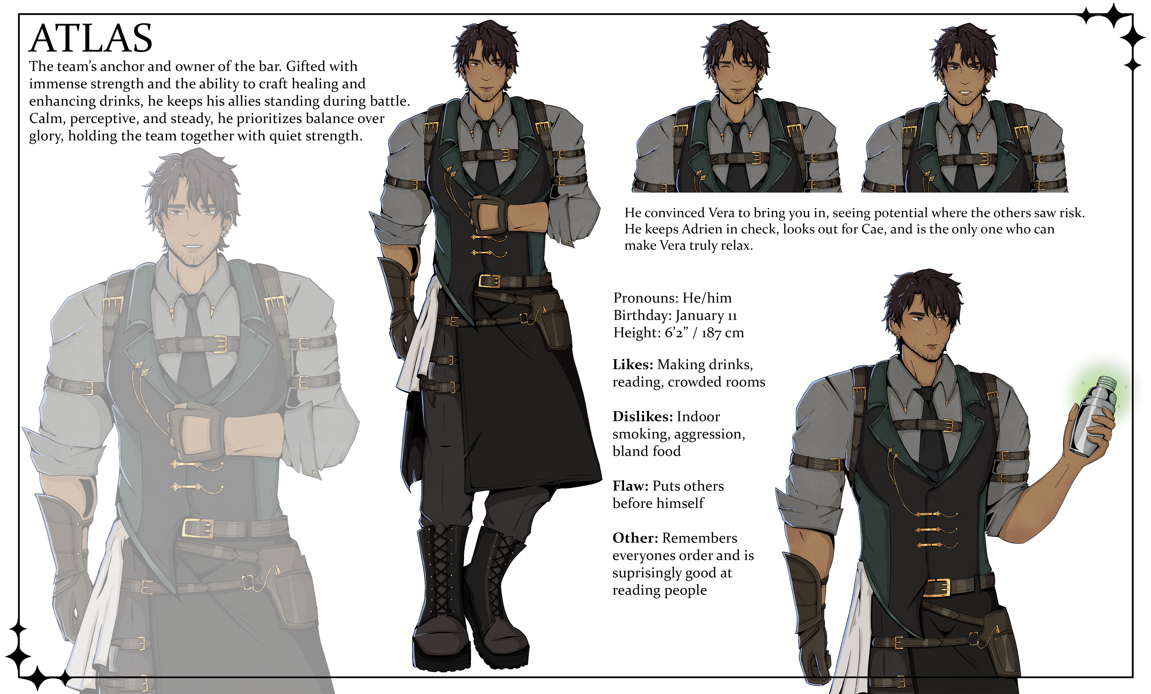 Atlas Character Sheet