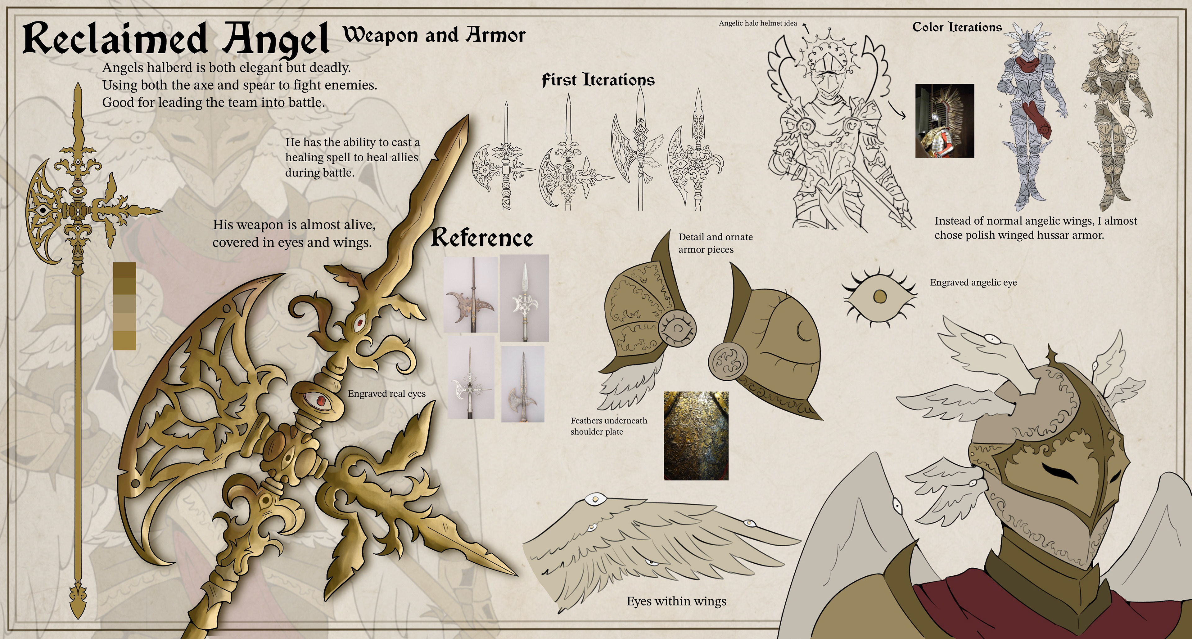 Angel Prop & Armor Sheet