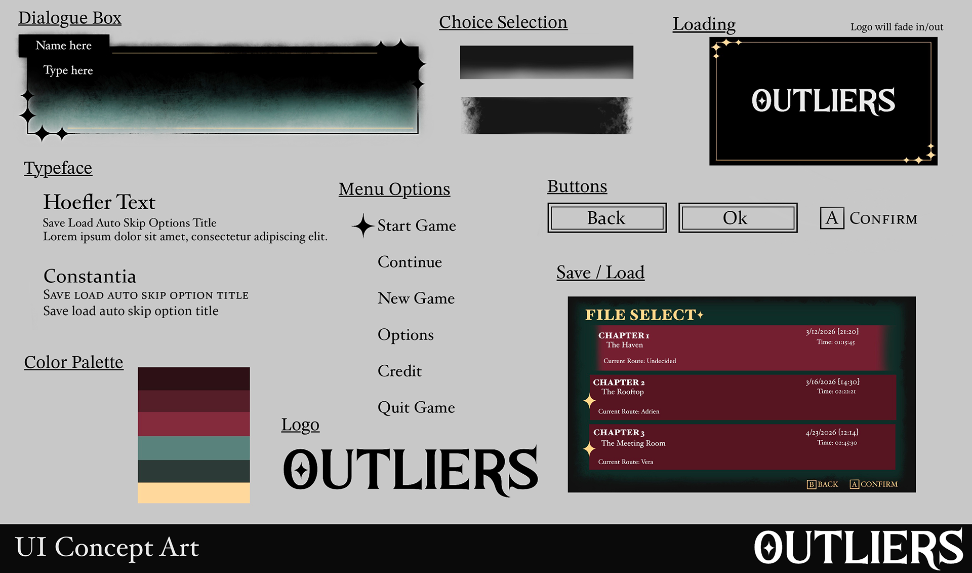 UI Concept Art