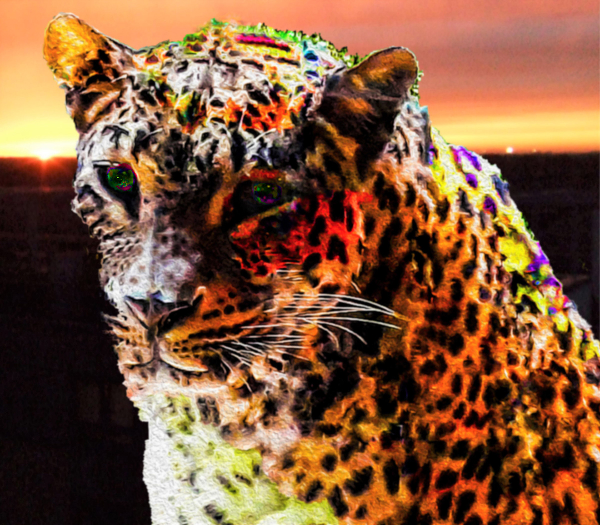 Leopard Art