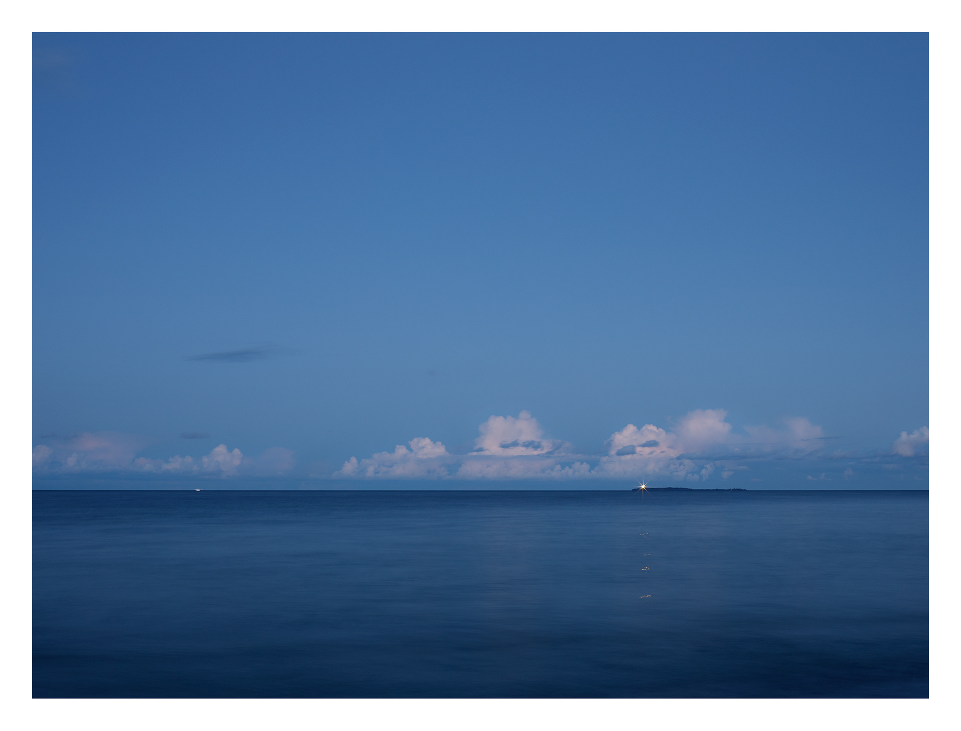 Sea light! Pictures of the sky and the sea