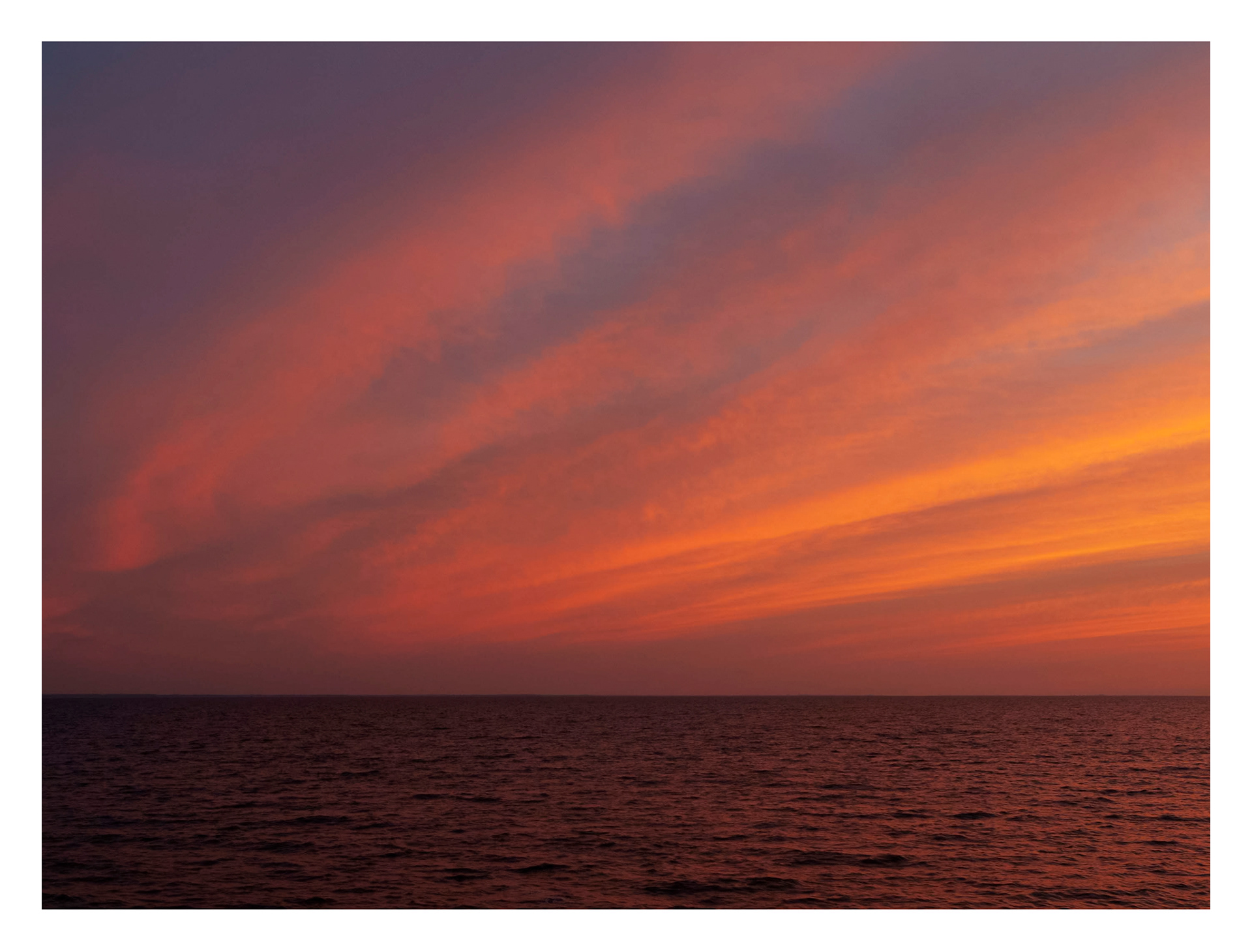 Sea light! Pictures of the sky and the sea