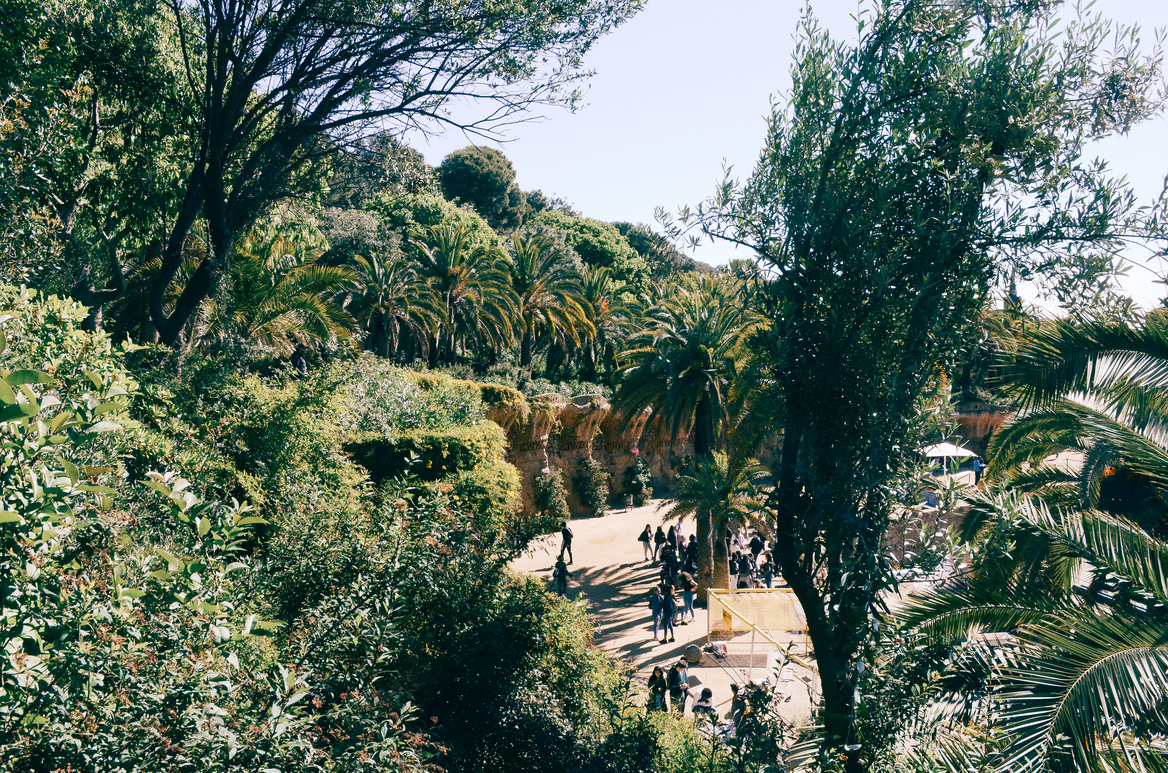 Guell Park, Barcelona, Spain