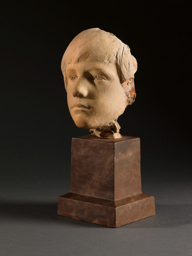 Saint-Marceaux, René de (Charles René de Paul de Saint-Marceaux, dit). "Bertie Imbs". Terre cuite. 1865. Musée des Beaux-Arts de la Ville de Paris, Petit Palais. © Julien vidal / Roger-Viollet