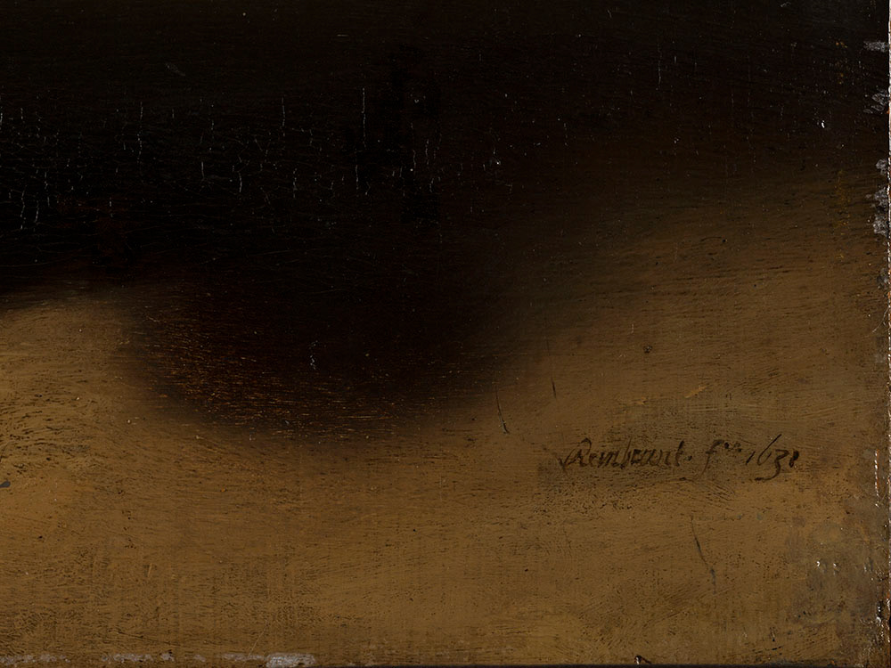 Rembrandt Harmensz.van Rijn. "Portrait de l'artiste en costume oriental". Huile sur bois. 1631-1633. Musée des Beaux-Arts de la Ville de Paris, Petit Palais. © Julien Vidal / Roger-Viollet