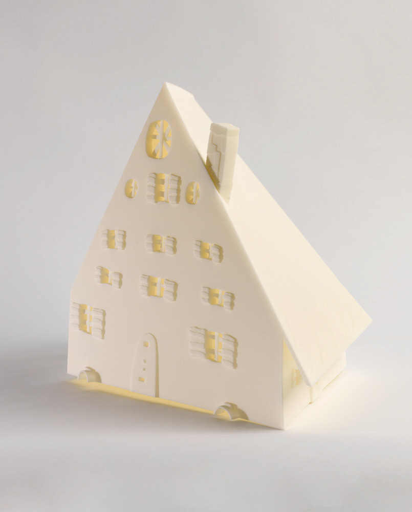 Berdaguer christophe (né en 1968)/ Péjus Marie (née en 1969). "Psychoarchitecture". Frittage de poudre. 2015. Paris, fonds municipal d'art contemporain. © Julien vidal / Roger-Viollet