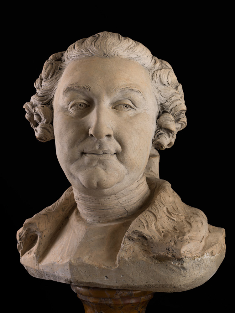 Jean-Baptiste II Lemoyne (1704-1778). "Buste du Maréchal de Lowendal". Maréchal Ulrich Frédéric Valdemar, comte de Lowendal (Hambourg, 1700-Paris, 1755). Sculpture Terre cuite. XVIIIe siècle. Paris, musée Cognacq-Jay. © Julien vidal / Roger-Viollet