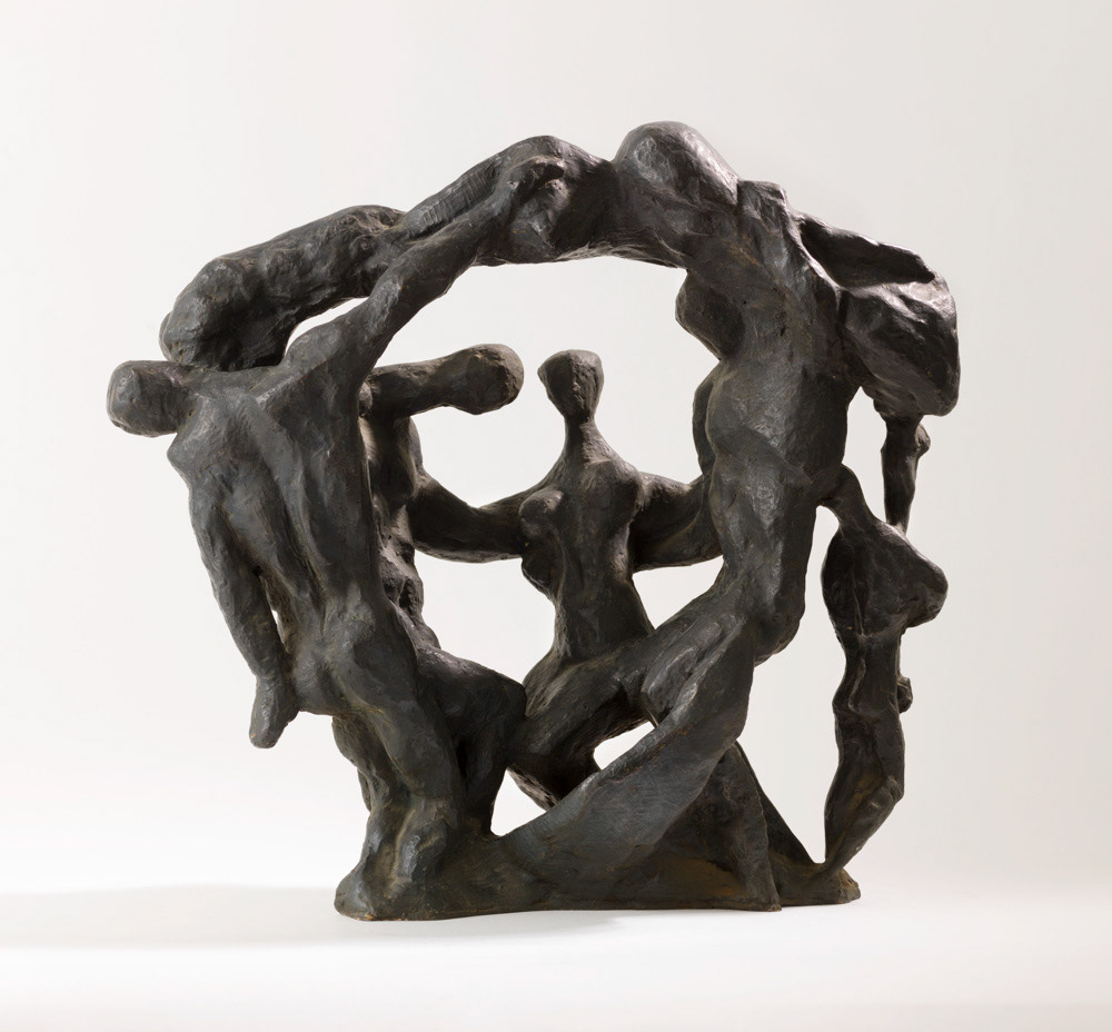 GILI Marcel. "14/07/2016 00:00:00". Bronze. Fonte à cire perdue. Paris, musée d'Art moderne.  © Julien vidal / Roger-Viollet