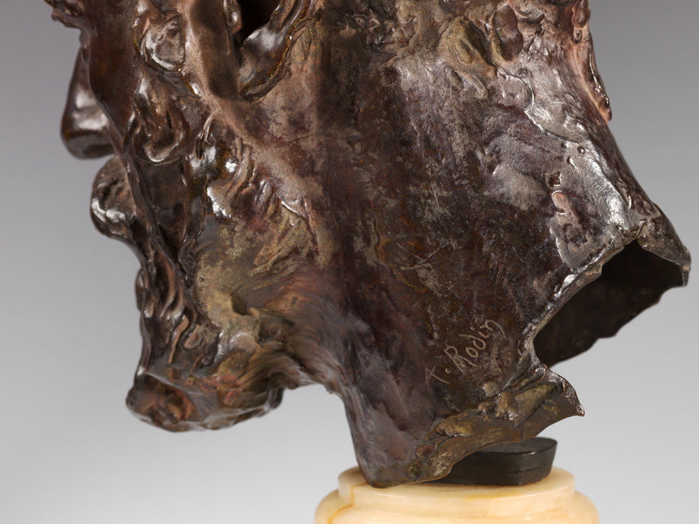 Auguste Rodin (1840-1917). Alphonse Legros. Bronze. 1881-1882. Musée des Beaux-Arts de la Ville de Paris, Petit Palais. © Julien vidal / Roger-Viollet