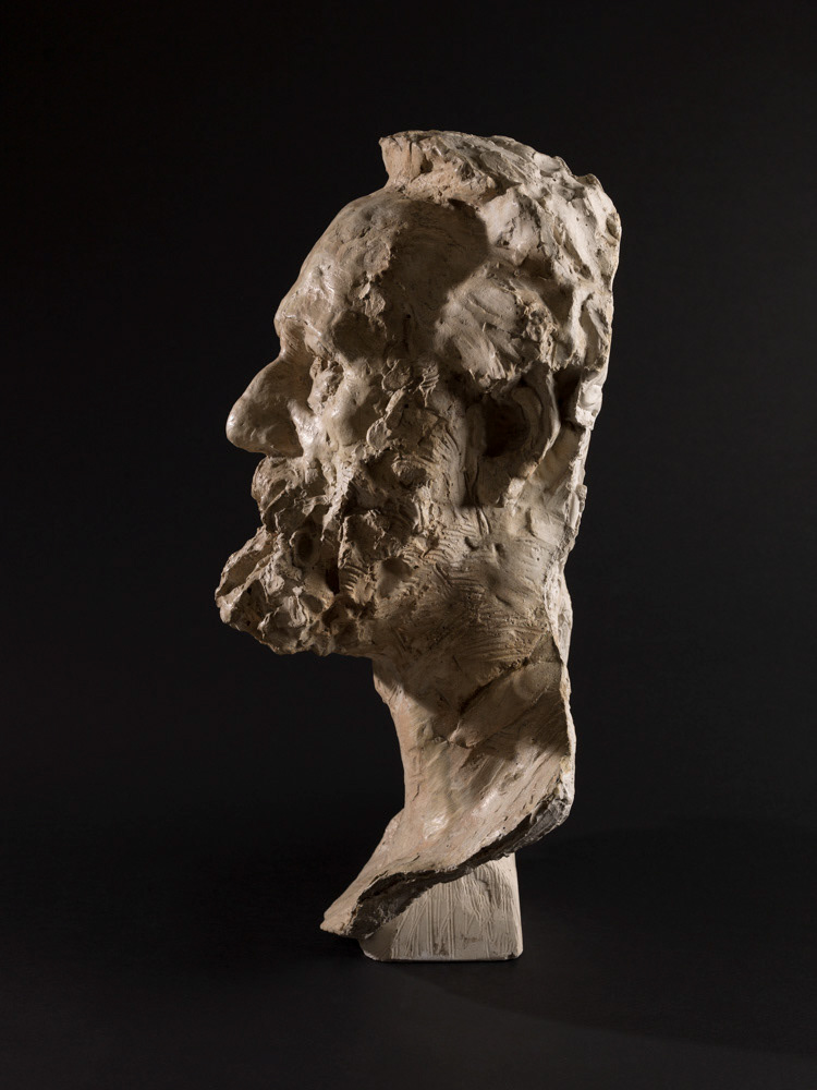 Jean-Alexandre-Joseph Falguière (1831-1900). "Victor Hugo". Plâtre. Paris, Maison de Victor Hugo. © Julien vidal / Roger-Viollet