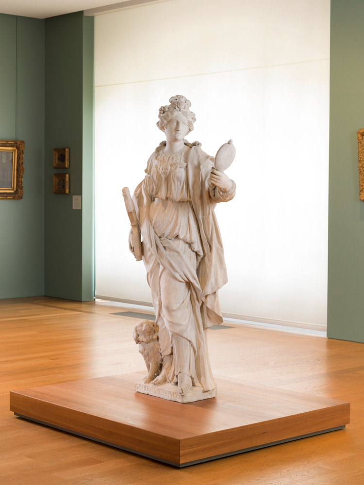 Anonyme. "L'Obéissance". Marbre. Musée des Beaux-Arts de la Ville de Paris, Petit Palais. © Julien vidal / Roger-Viollet