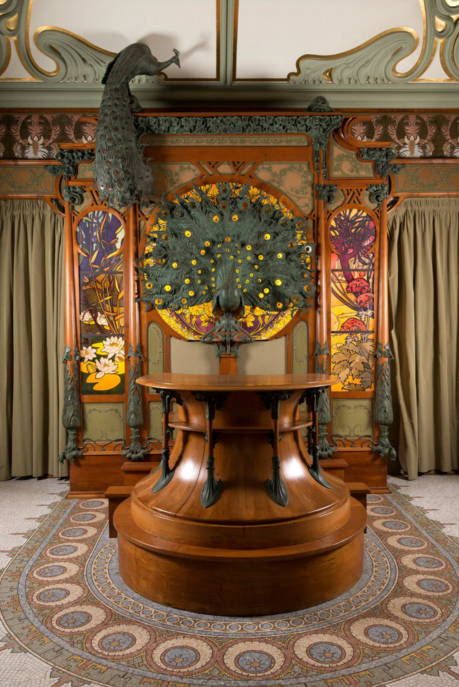 Alphonse Mucha (1860-1939). "Boutique du joailler Fouquet".1900-1901. Paris, musée Carnavalet. © Julien vidal / Roger-Viollet