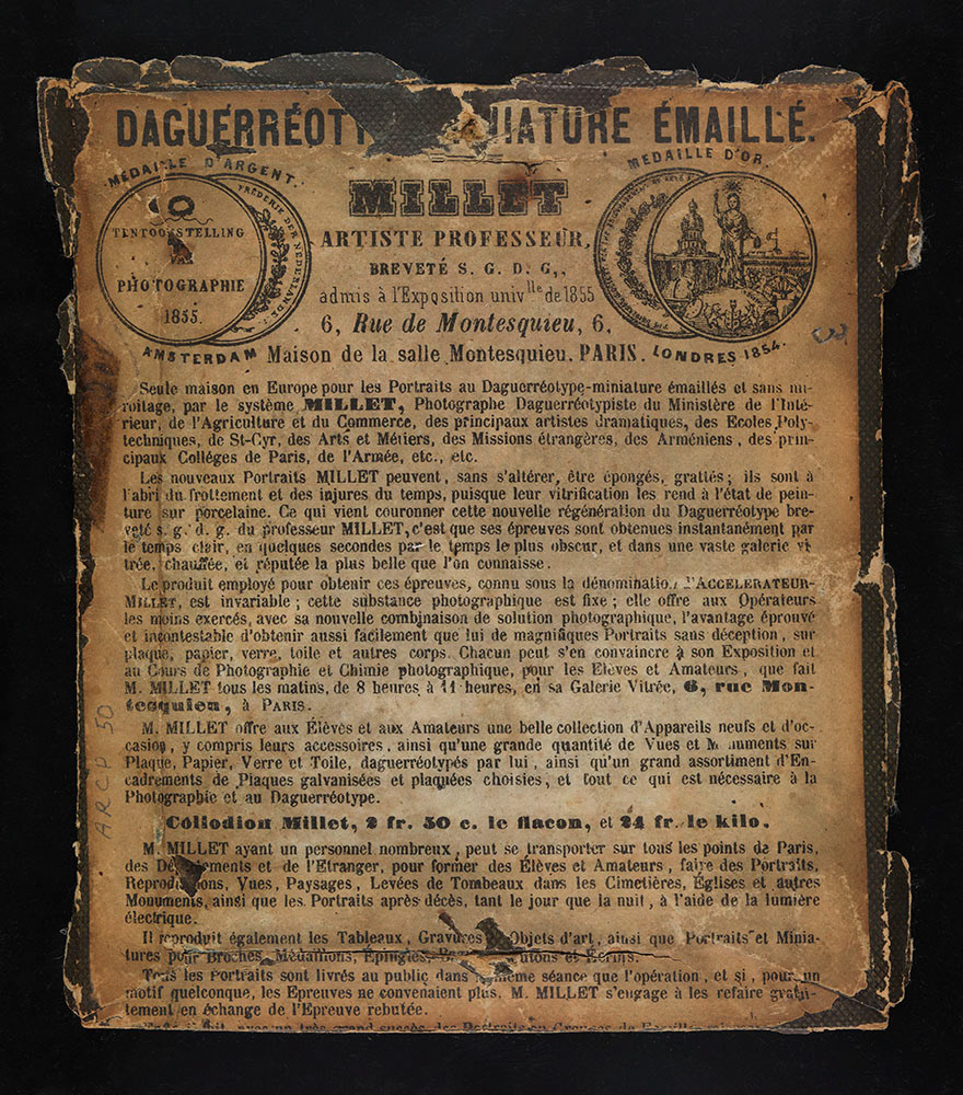 Daguerréotype. Collection Roger-Viollet © julien Vidal / Roger-Viollet
