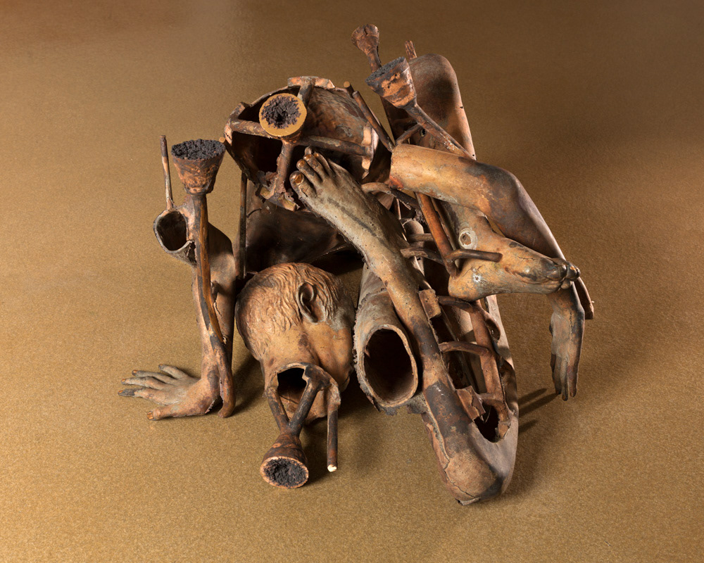 VO Danh. Gustav's Wing. Moulage en bronze. 2013. Paris, musée d'Art moderne. © Julien vidal / Roger-Viollet