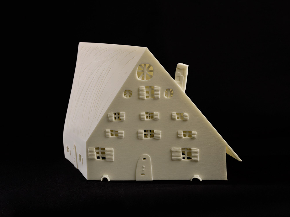 Berdaguer christophe (né en 1968)/ Péjus Marie (née en 1969). "Psychoarchitecture". Frittage de poudre. 2015. Paris, fonds municipal d'art contemporain. © Julien vidal / Roger-Viollet