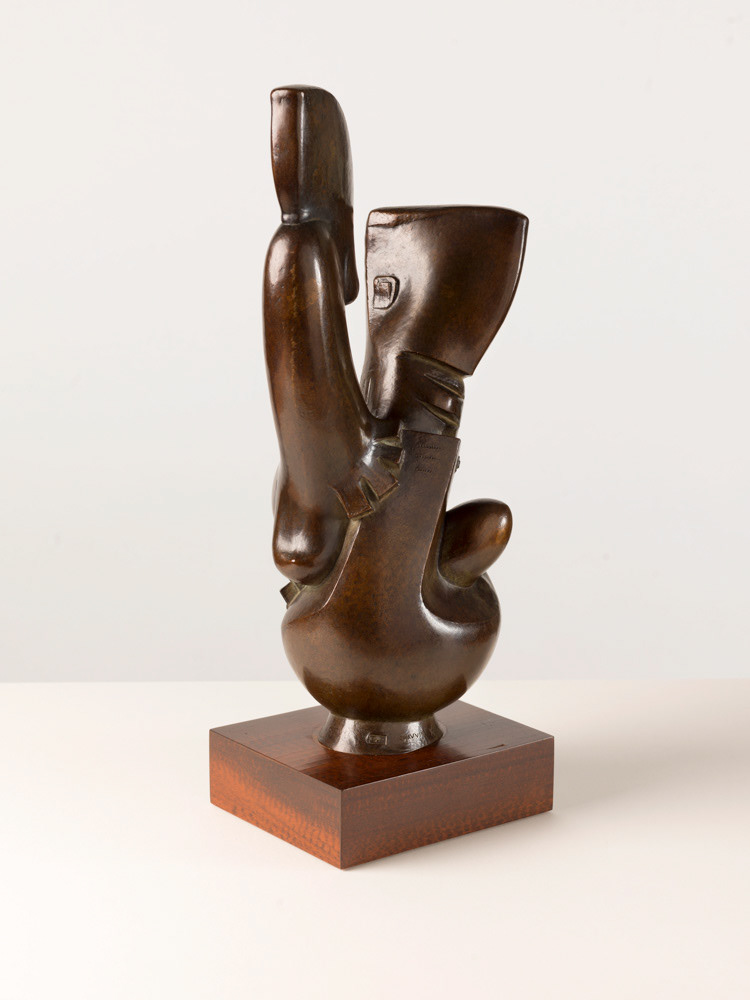 CHAUVIN (CHAUVIN Jean Gabriel, dit). "Enfant égaré". 1938. Paris, musée d'Art moderne. © Julien vidal / Roger-Viollet