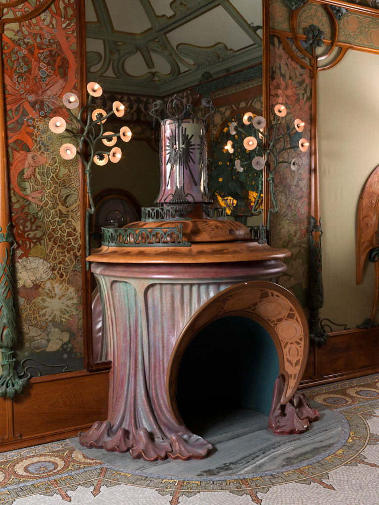 Alphonse Mucha (1860-1939). "Boutique du joailler Fouquet".1900-1901. Paris, musée Carnavalet. © Julien vidal / Roger-Viollet