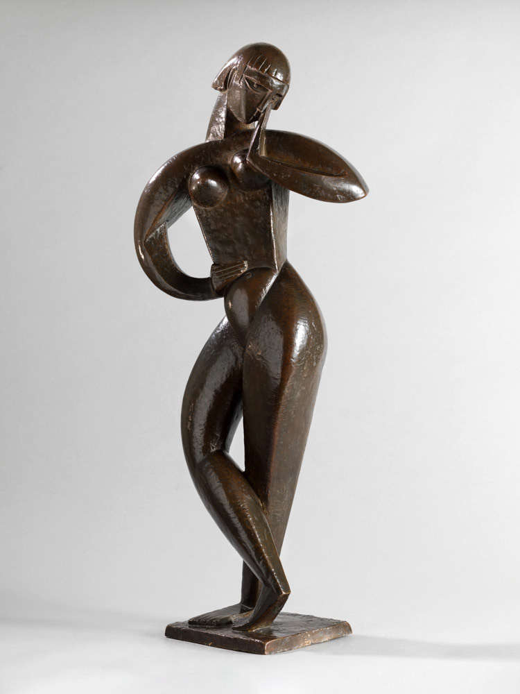 LIPCHITZ Jacques. "Danseuse". Bronze. 1913. Paris, musée d'Art moderne. © Julien vidal / Roger-Viollet