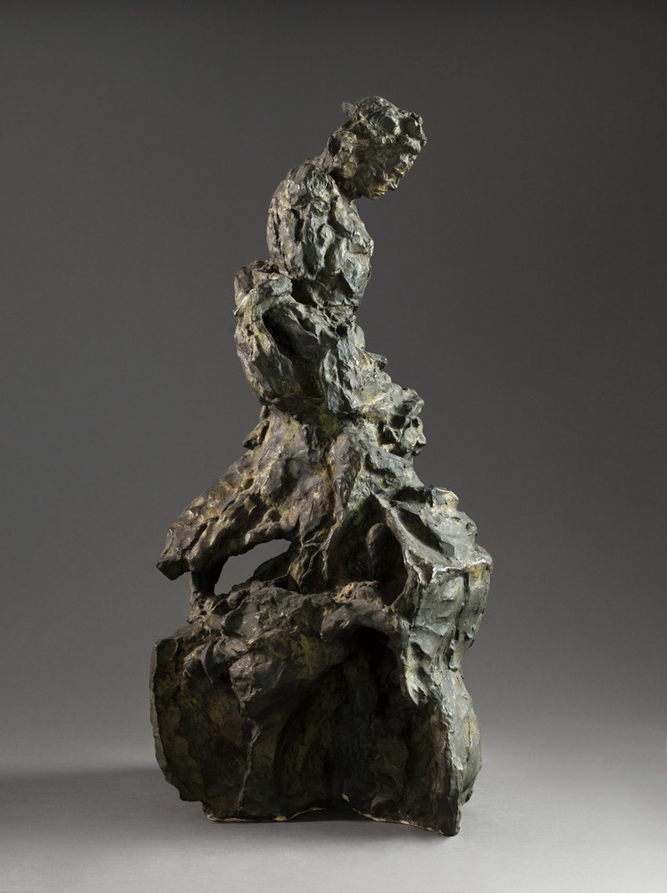 Antoine Bourdelle. "Beethoven, esquisse inachevée". bronze éxécuté par Clémenti numéro 8. 1903-1903. Paris, musée Bourdelle. © Julien vidal / Roger-Viollet