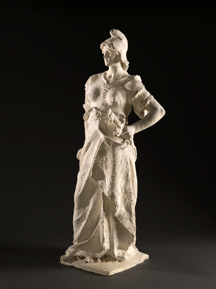 Jean Gautherin (1840-1890). La République. Plâtre. 1879. Musée des Beaux-Arts de la Ville de Paris, Petit Palais. © Julien vidal / Roger-Viollet