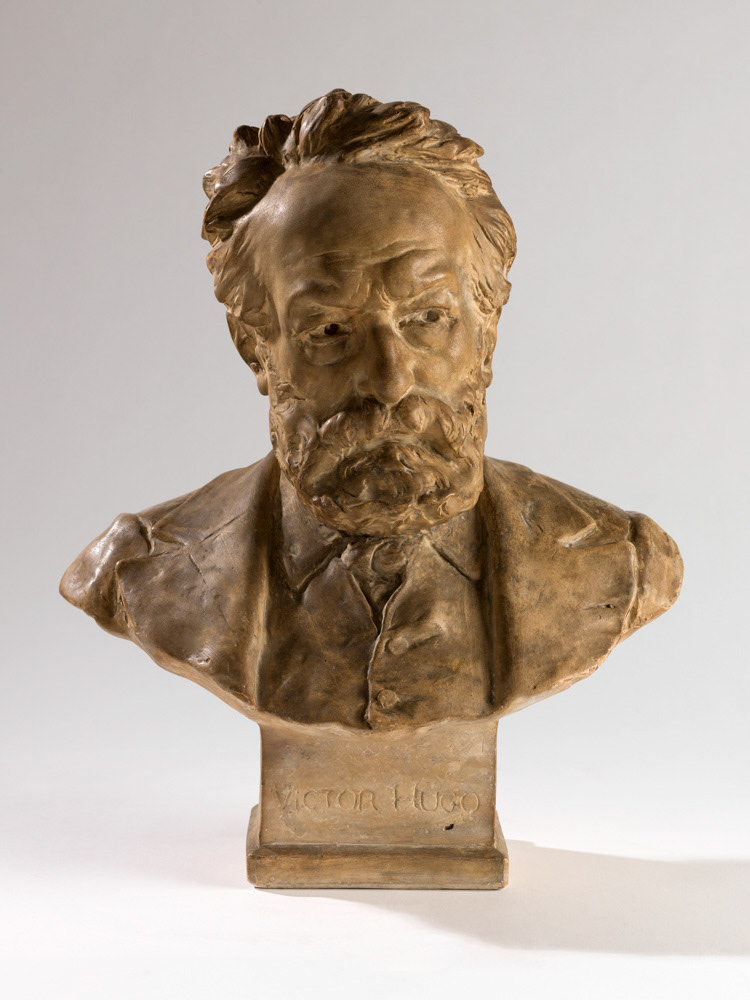 Félix-Joseph Barrias (1822-1907). "Victor Hugo". Plâtre. Paris, Maison de Victor Hugo. © Julien vidal / Roger-Viollet