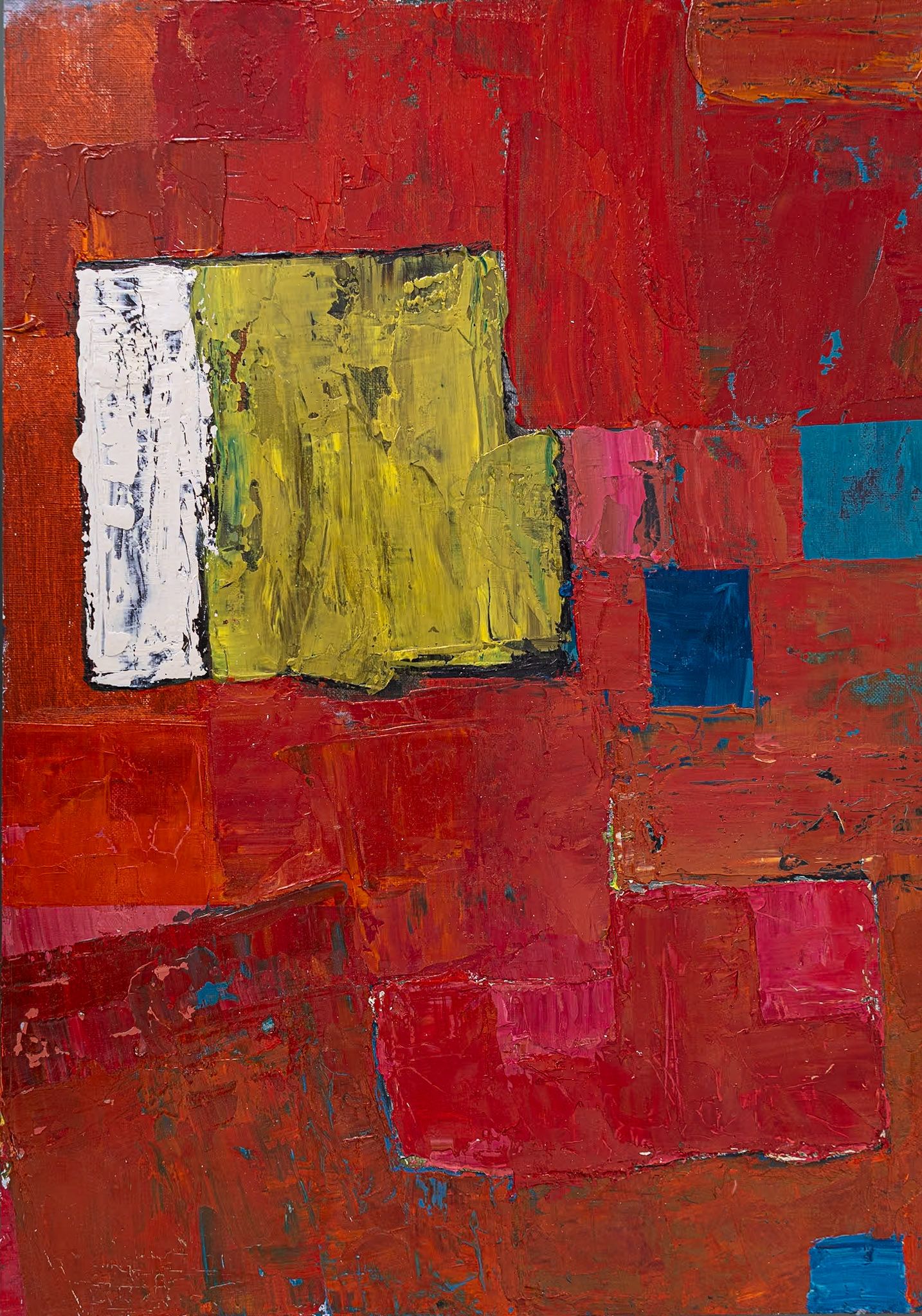 Abstract 4 | 2023 | Oil on Paper | 30cm x 42cm