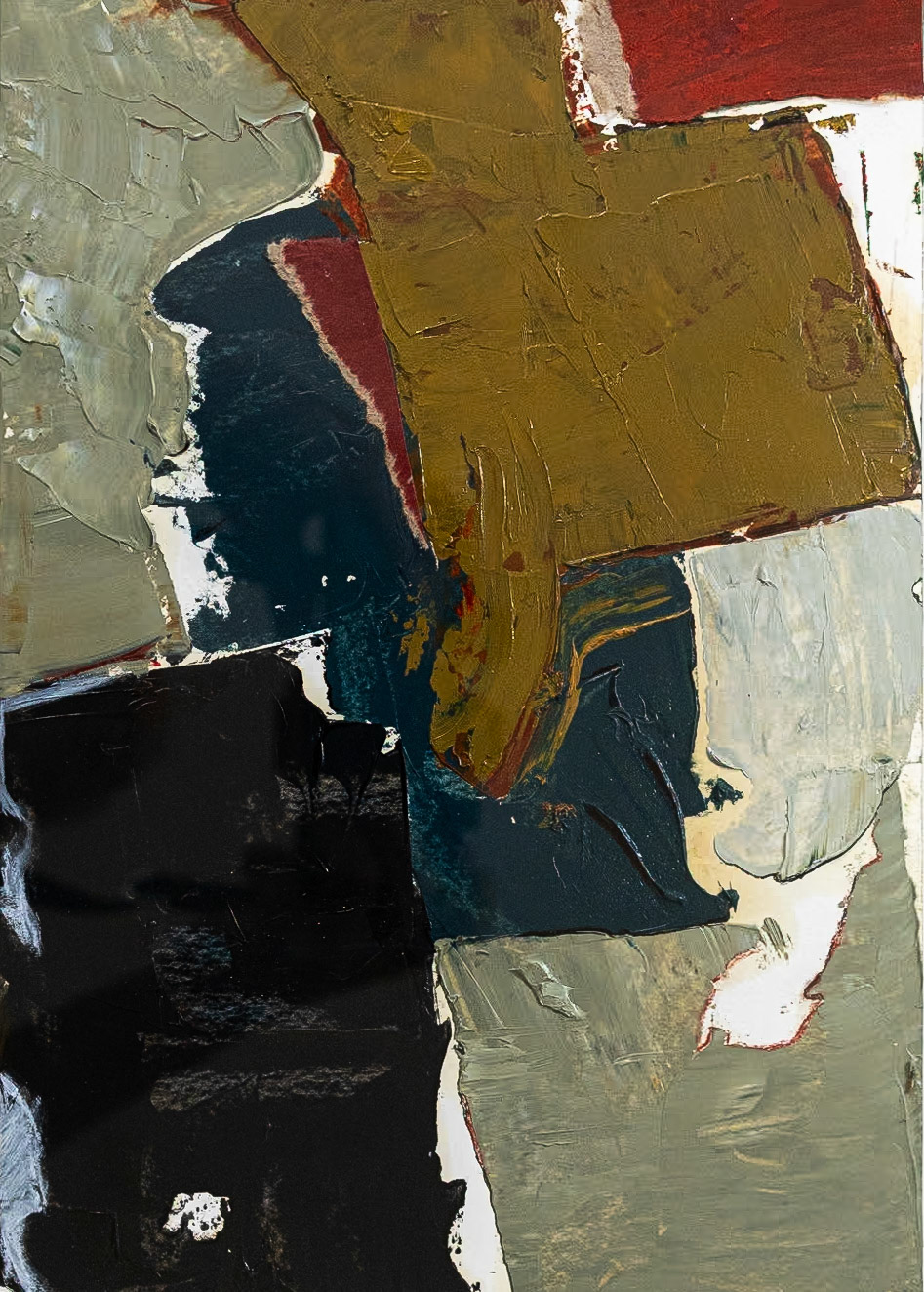 Abstract | 2023 | Oil on Paper | 33cm x 41cm