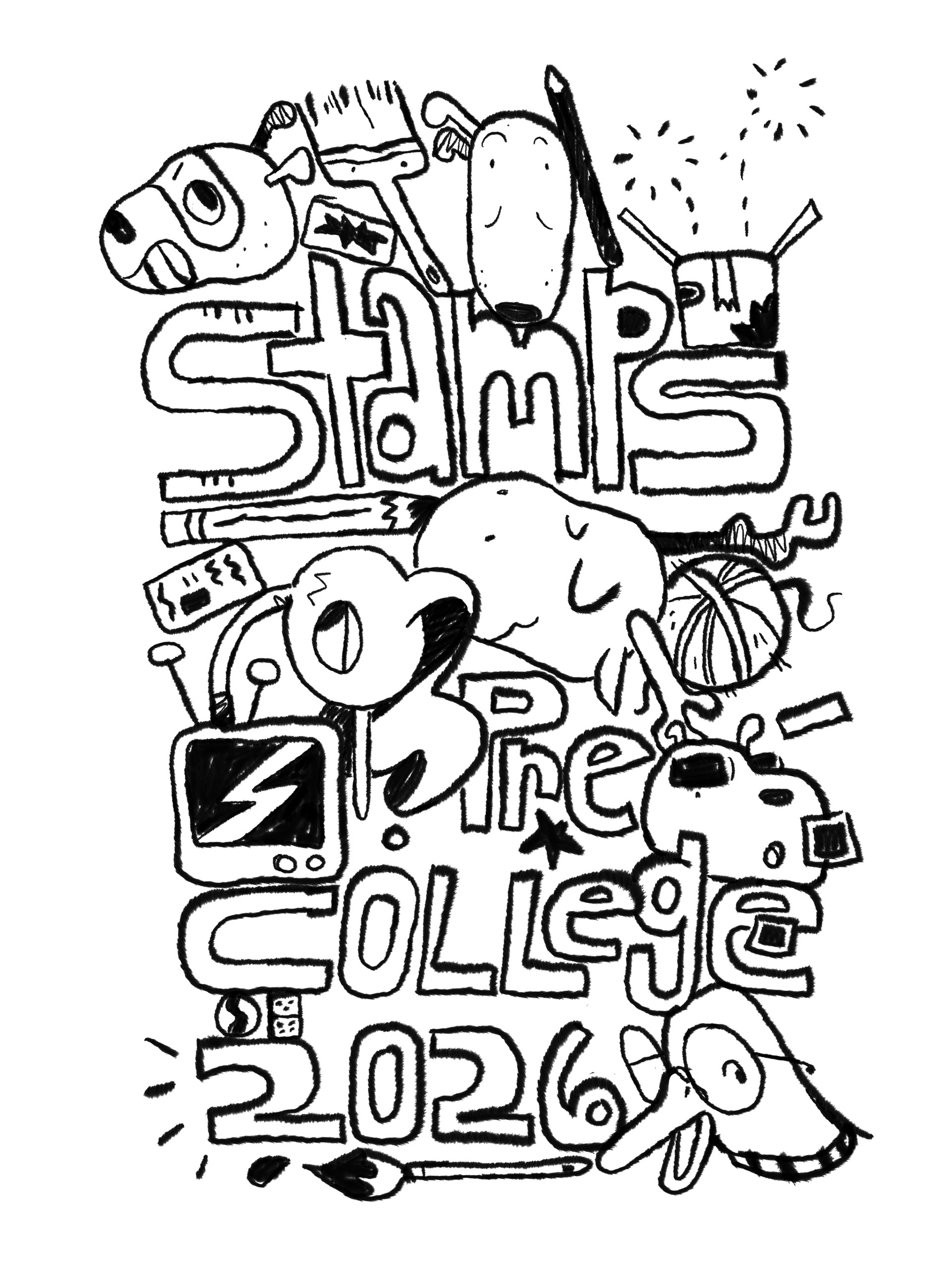STAMPS 2026 Pre-College T-Shirt Design