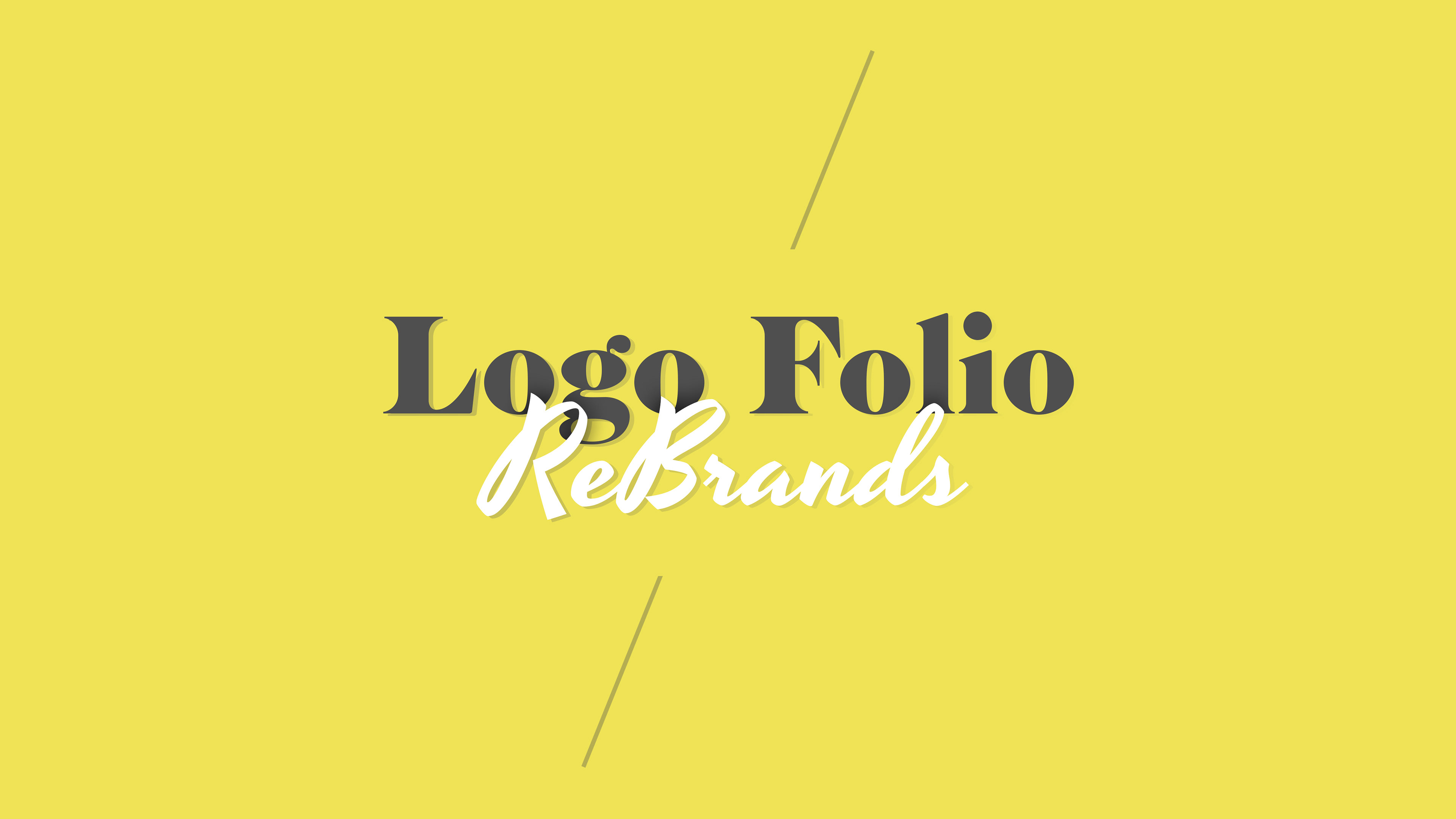 New logos and rebrands.