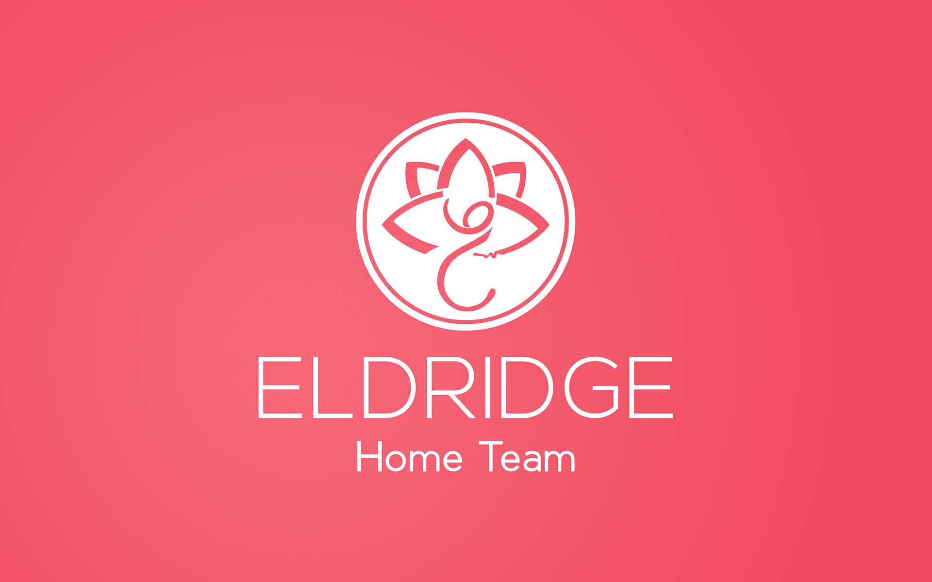 Shows a local Real Estate logo by a graphic designer.