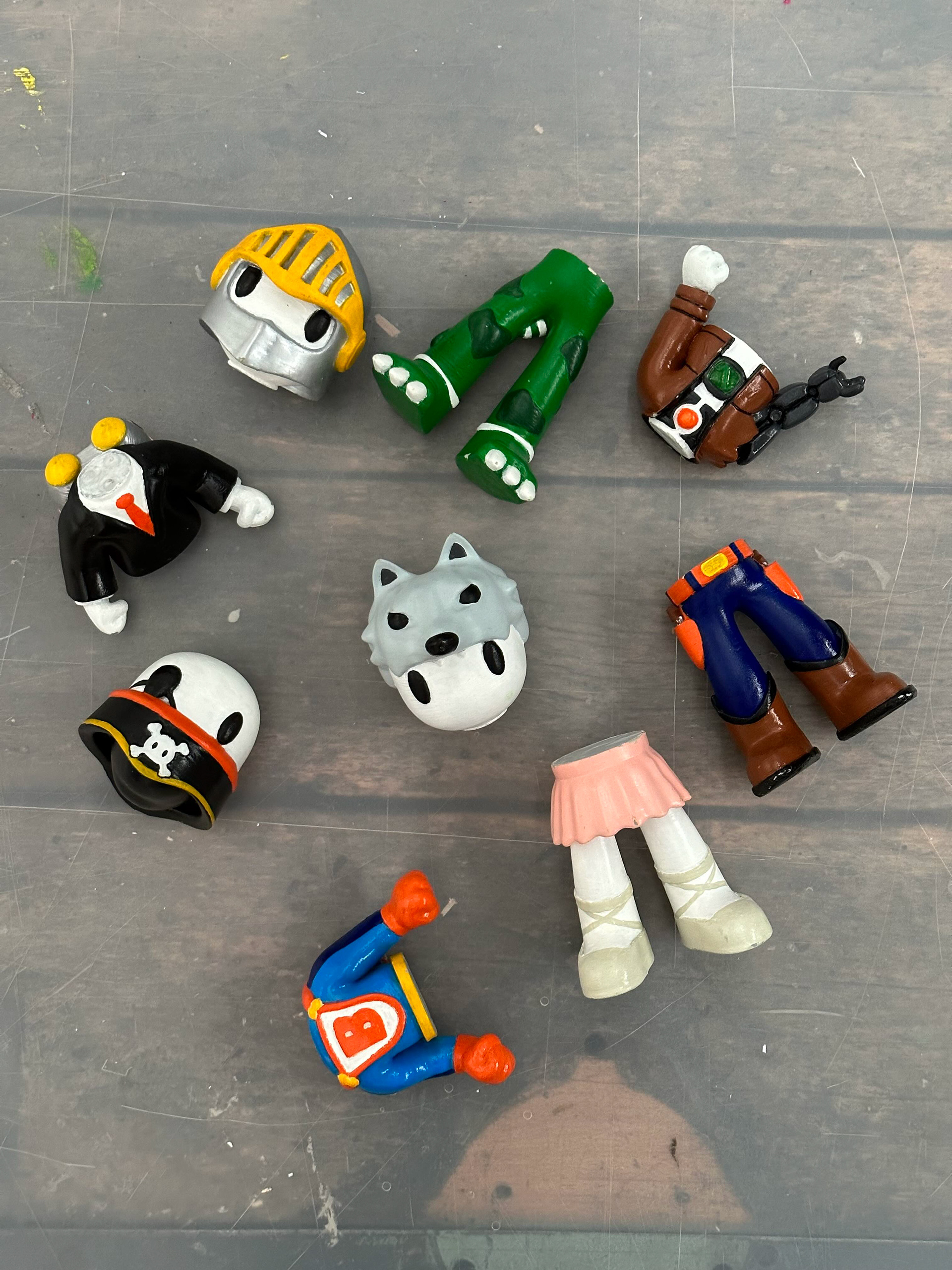 Les "Bougs" imprimés en 3D