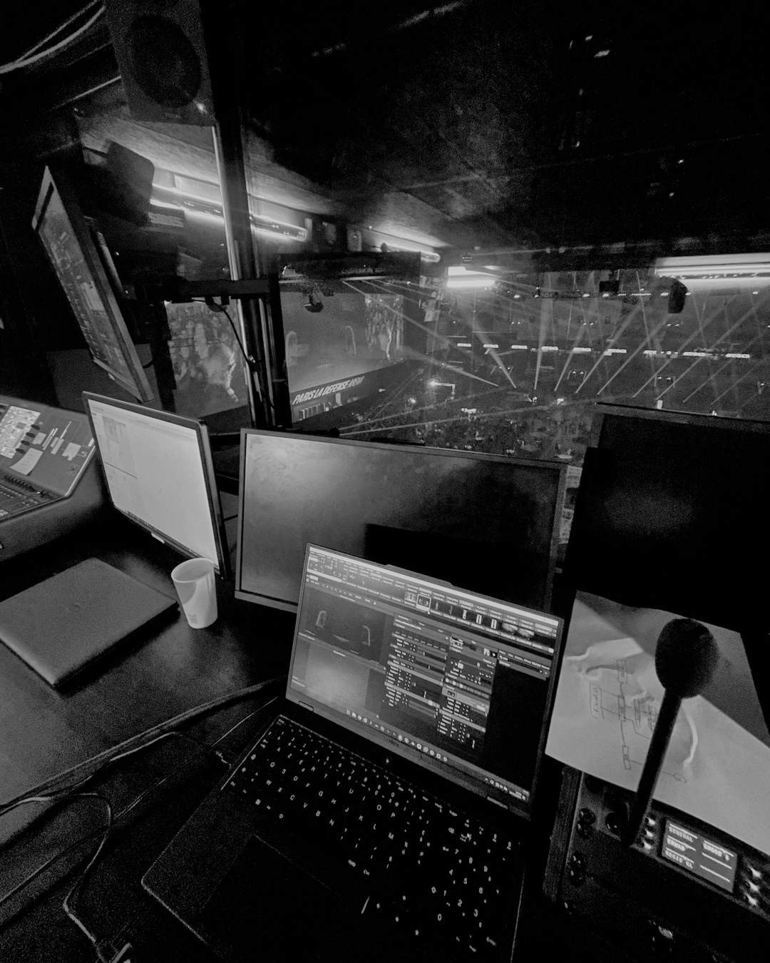 VJing à l'U arena